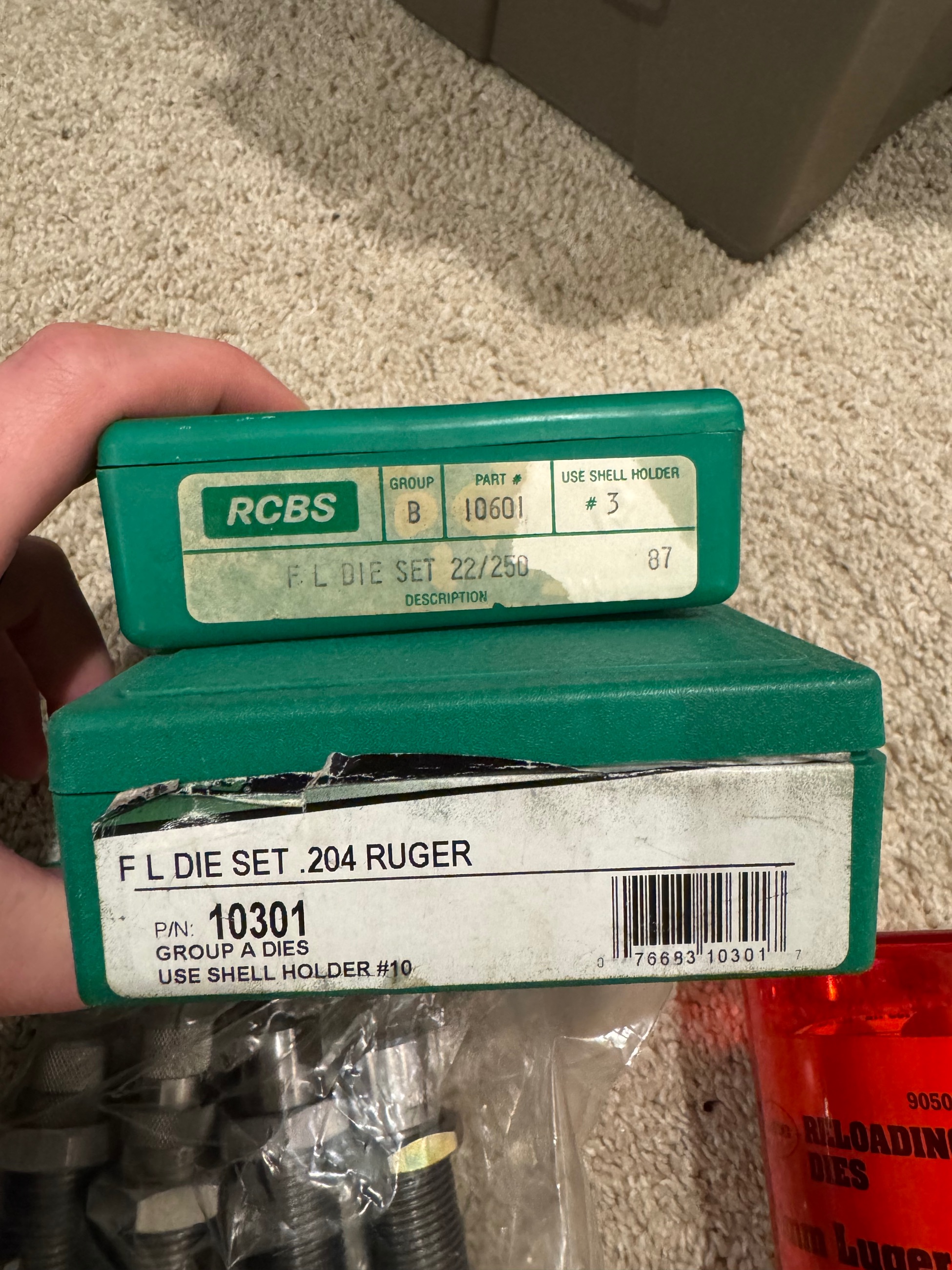 Photo of Reloading die sets