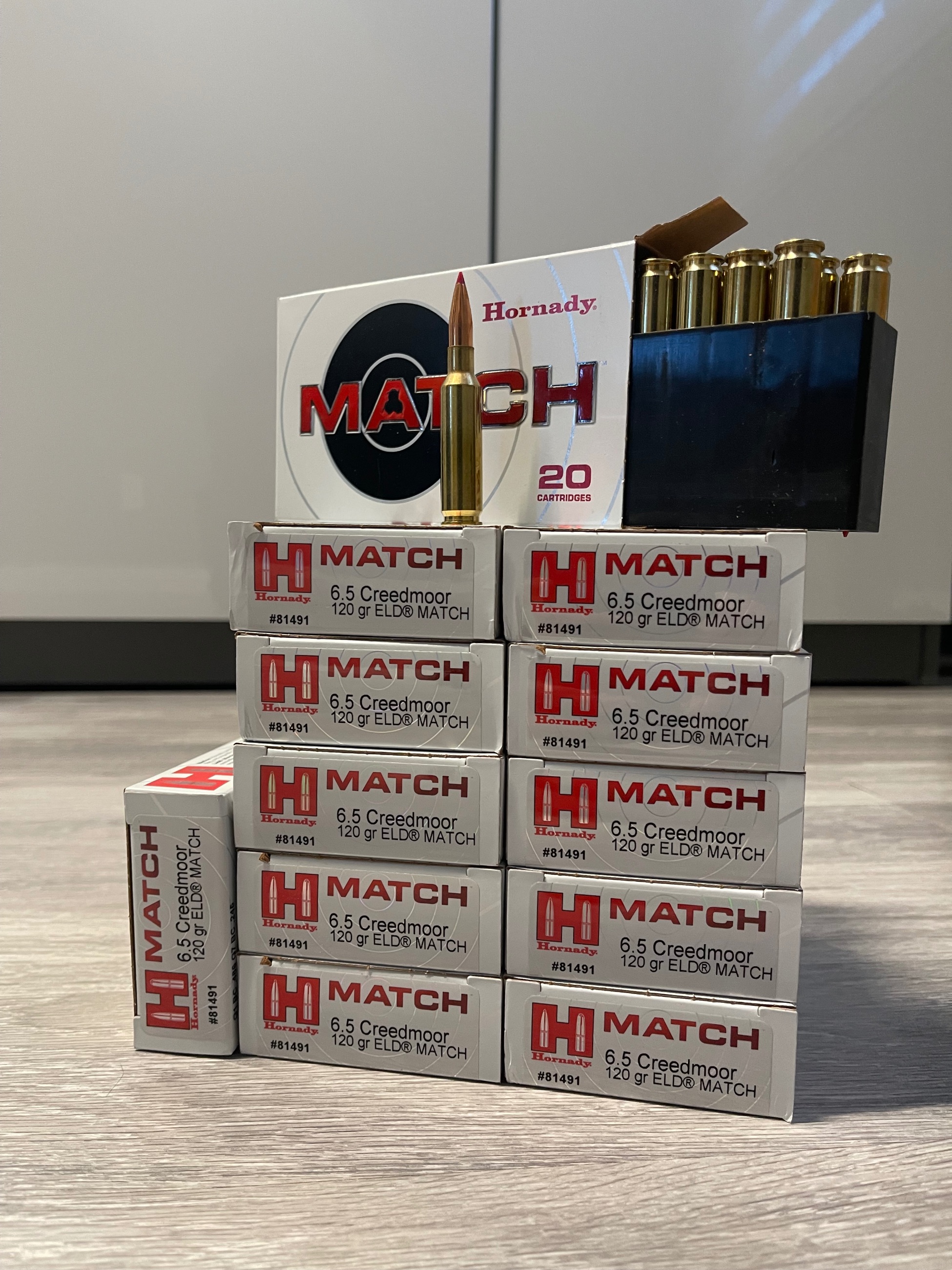 Photo of Hornady Match 120gr 6.5 Creedmoor Ammunition 