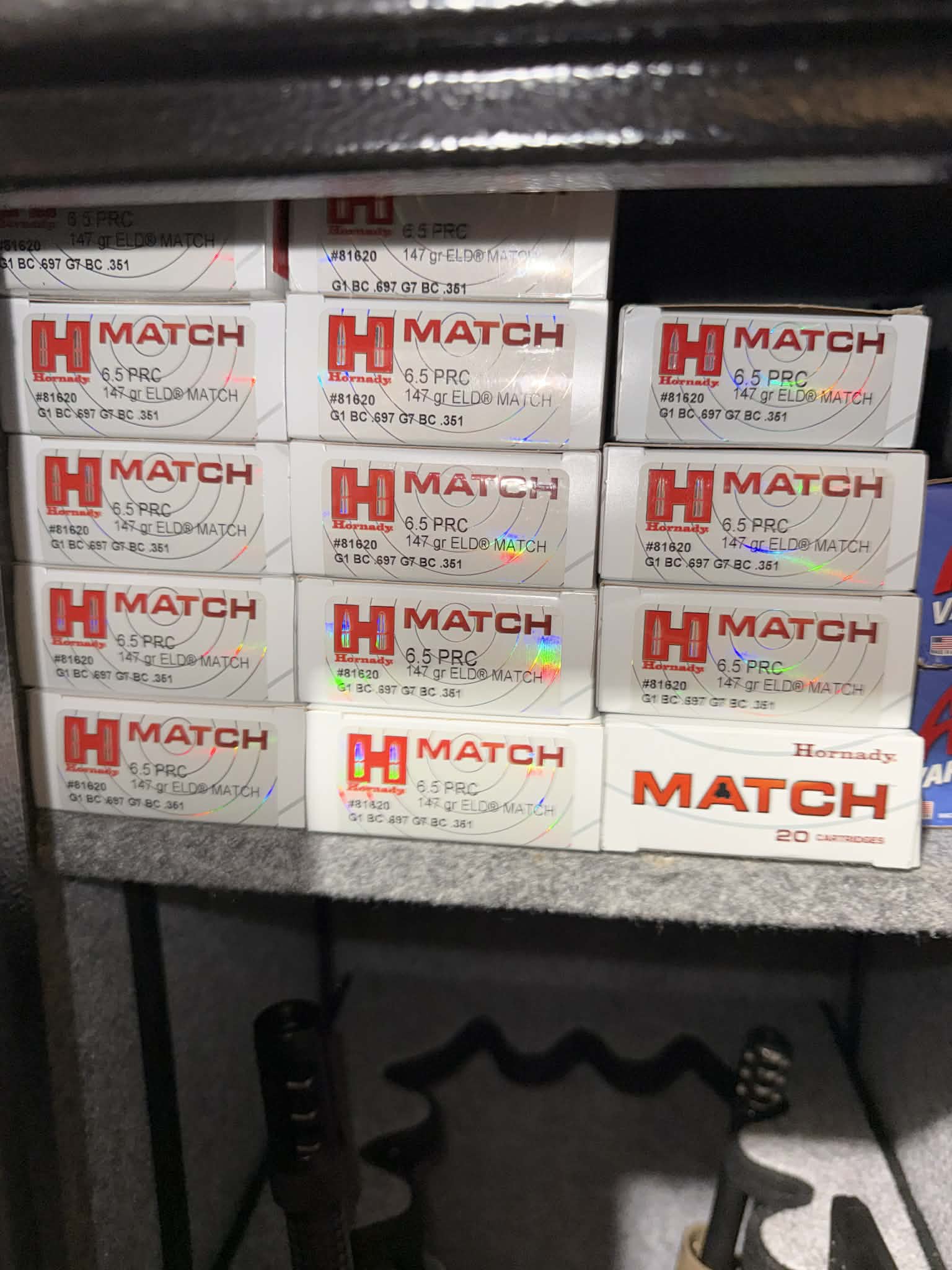 Photo of Hornady 6.5 PRC 147 grain ELD match 