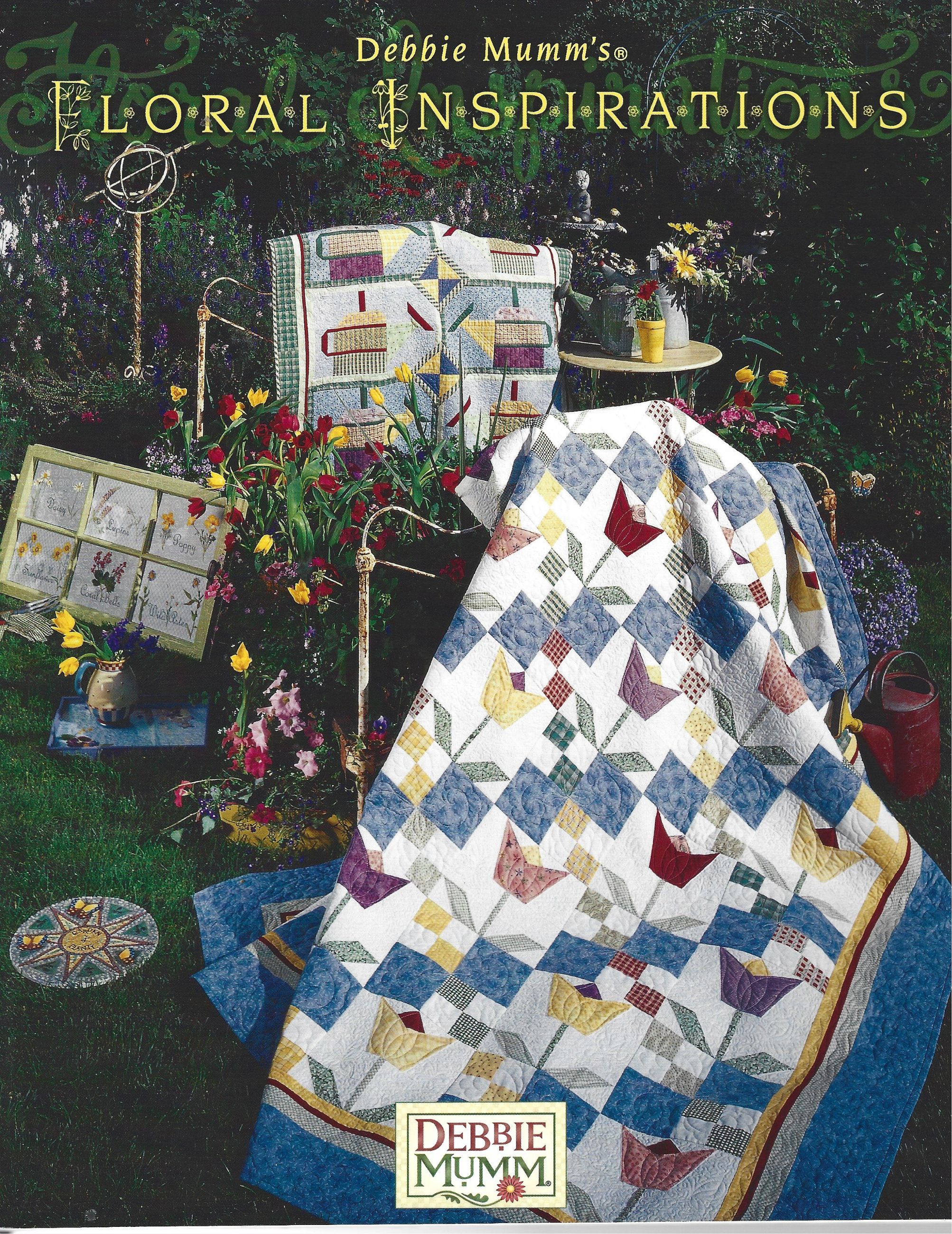 Photo of QUILTING BOOK - FLORAL INSPIRATIONS by DEBBIE MUMM