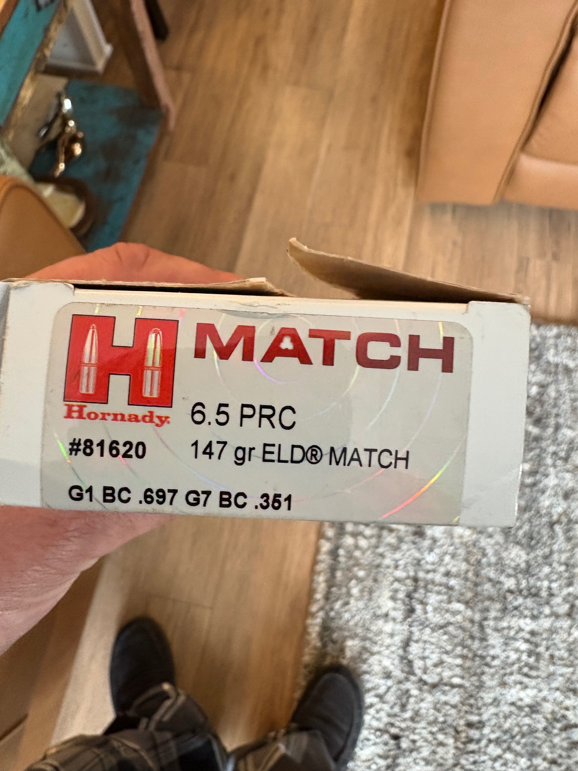 Photo of 6.5 PRC match ammo