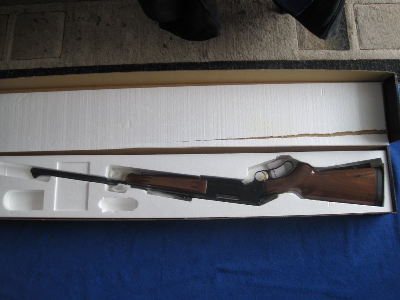 Photo of Browning BLR'81 takedown rifle in 270 WSM. 
