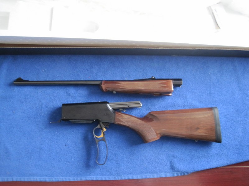 Photo of Browning BLR'81 takedown rifle in 270 WSM. 