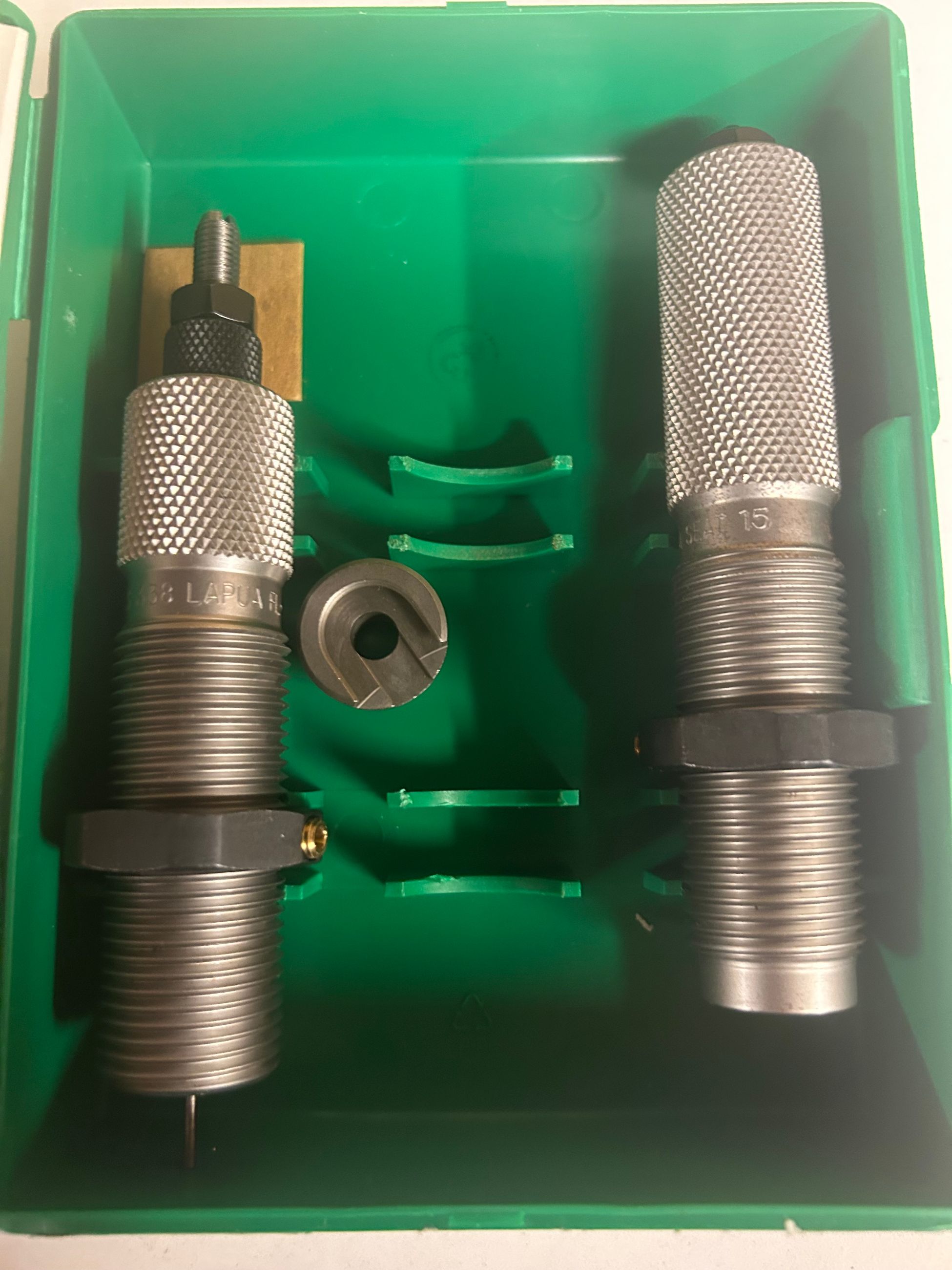 Photo of RCBS Full length 338 Lapua dies and once fired brass 