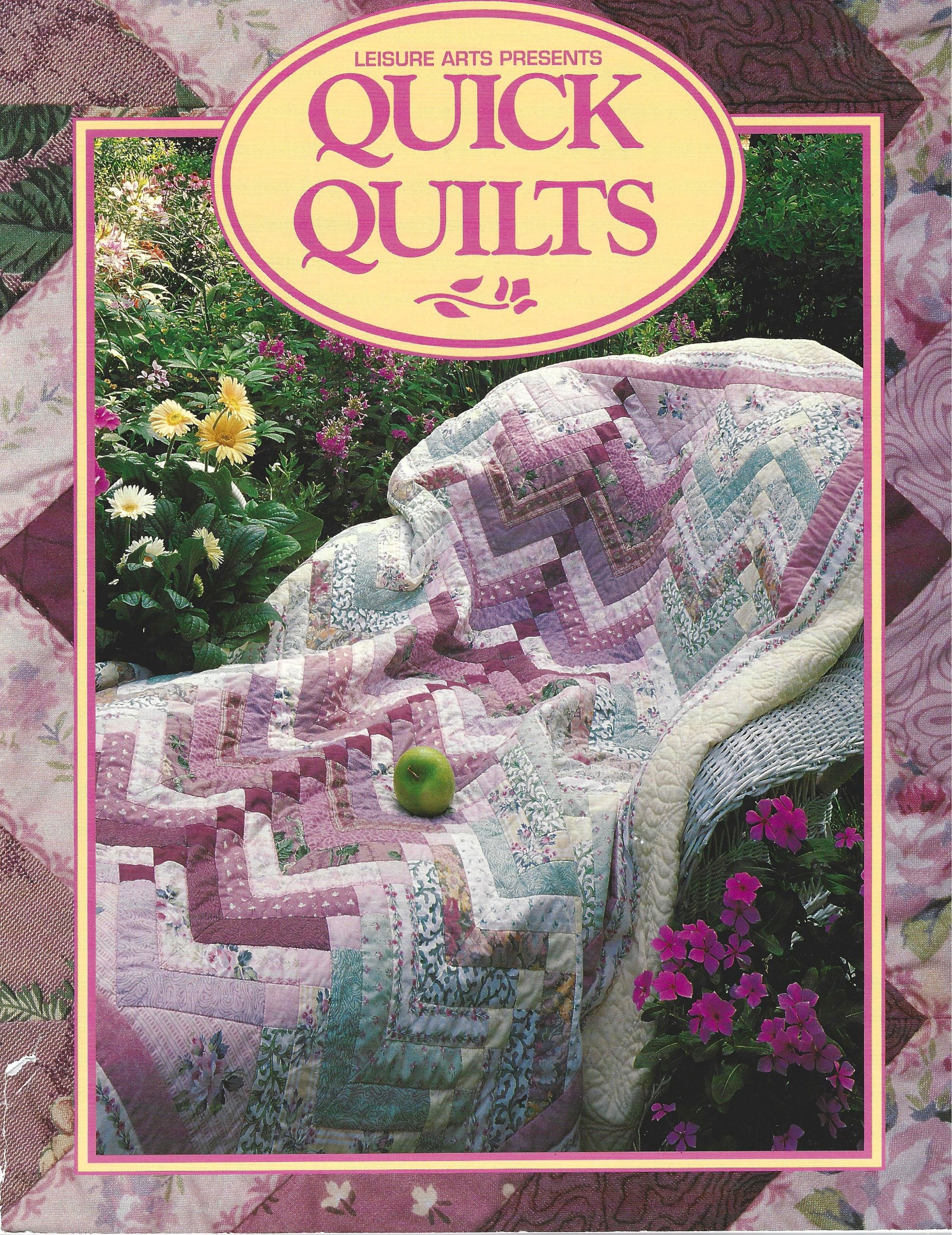 Photo of QUILT BOOK - "QUICK QUILTS" by SUSAN RAMEY WRIGHT