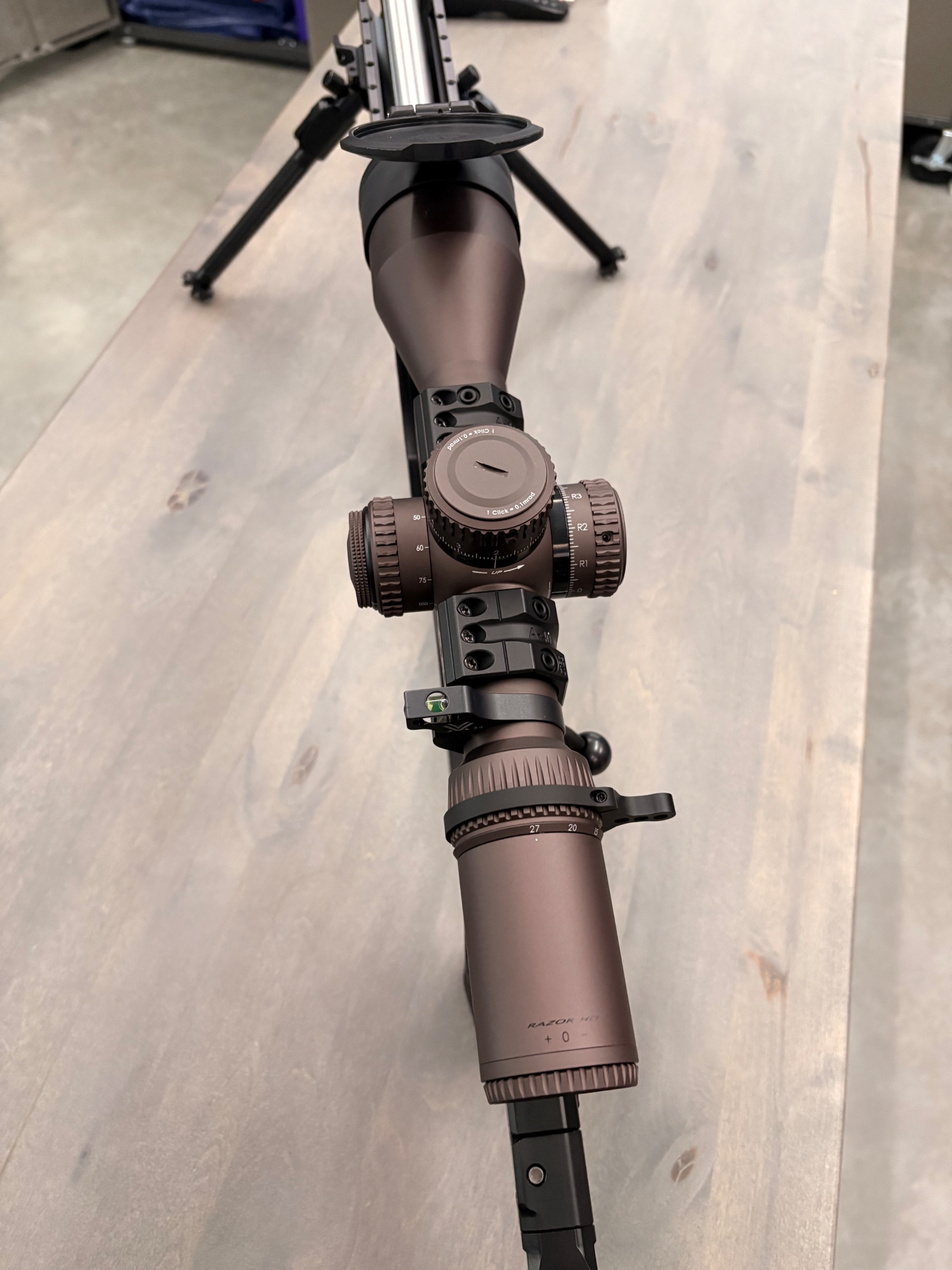 Photo of Vortex Optics, Razor HD GEN II 4.5-27X56 FFP Rifle Scope, Tremor3 Illuminated Reticle, MRAD