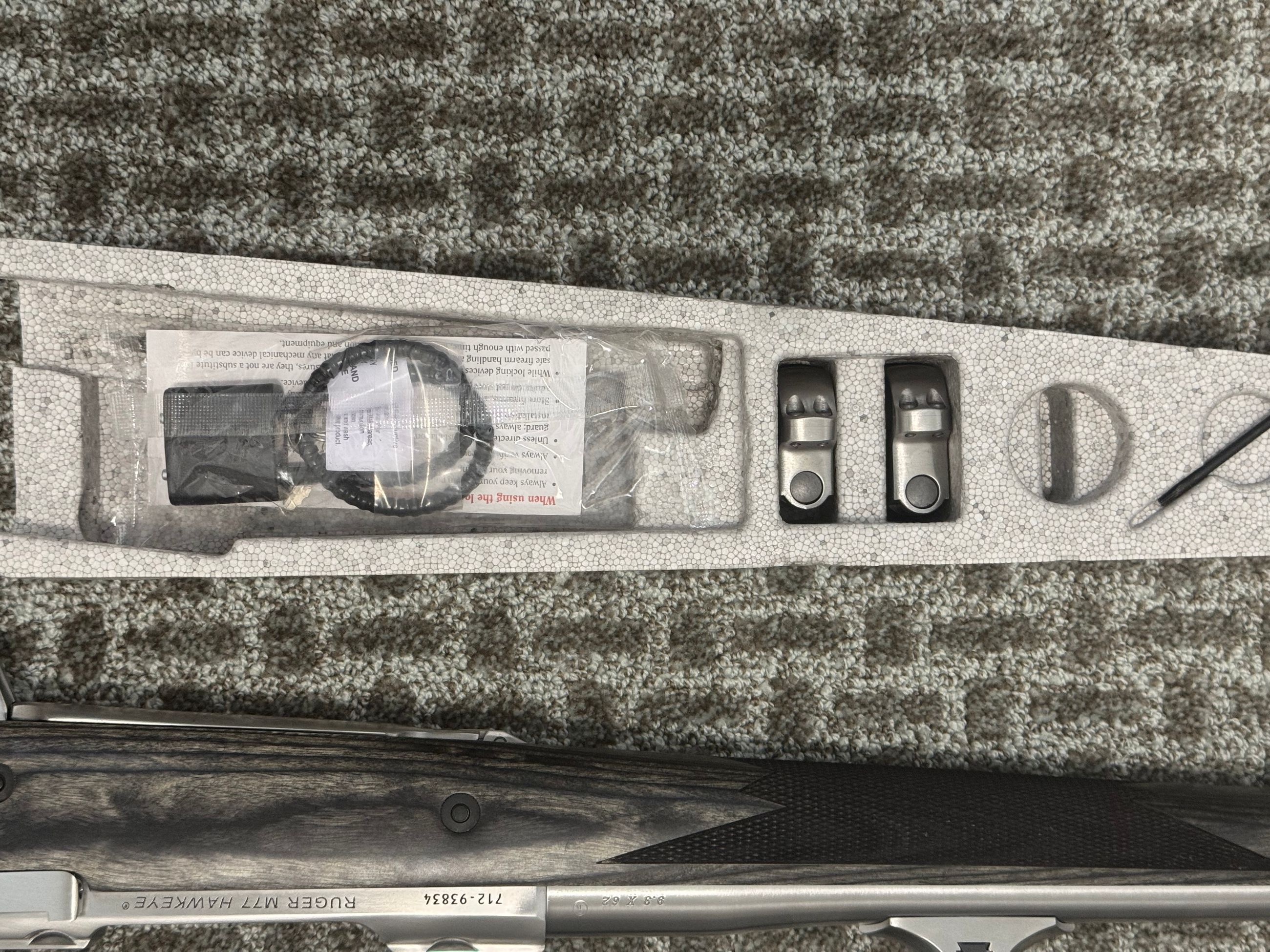 Photo of Ruger M77 9.3 x 62 Alaska Bush rifle