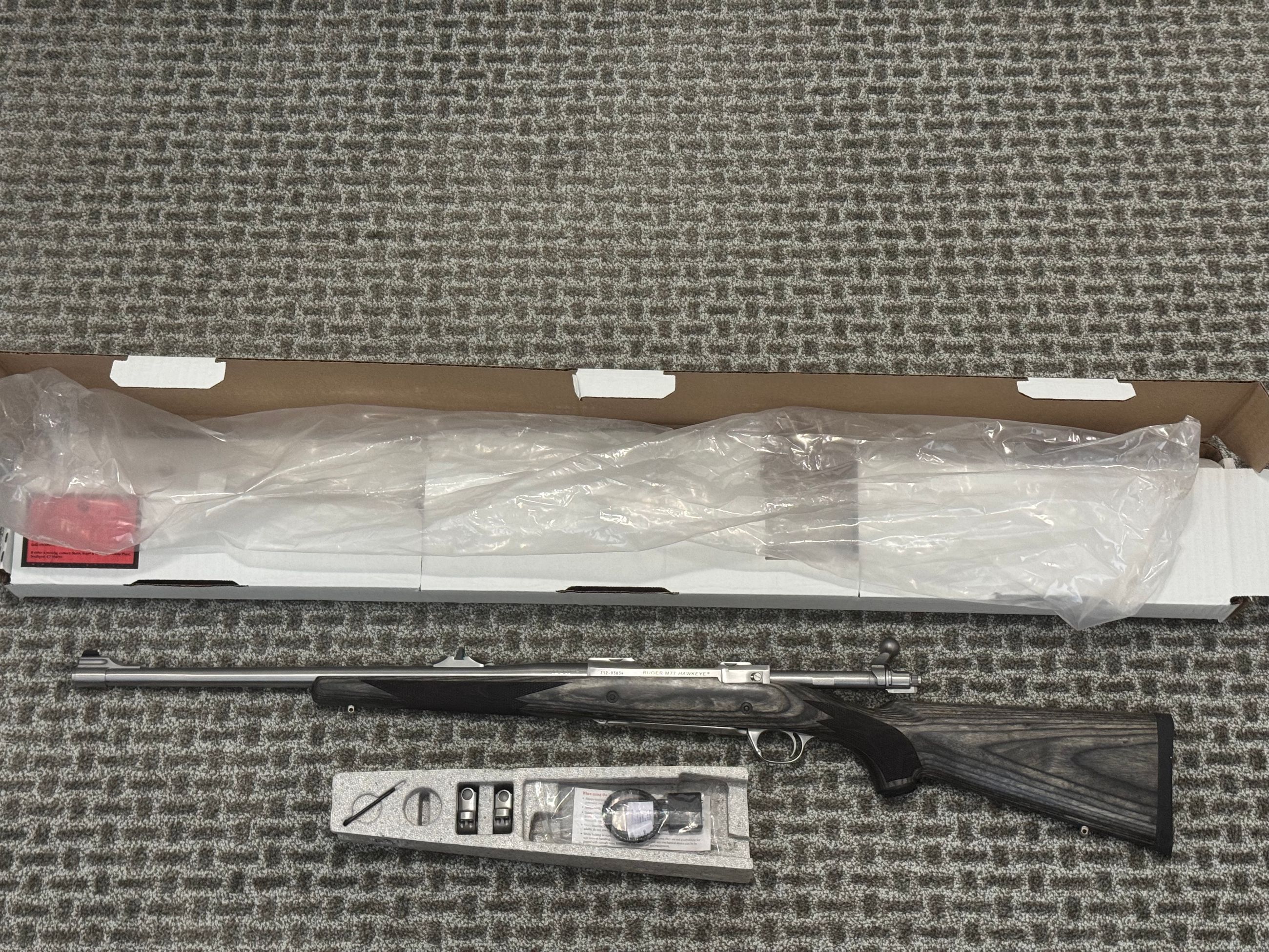 Photo of Ruger M77 9.3 x 62 Alaska Bush rifle