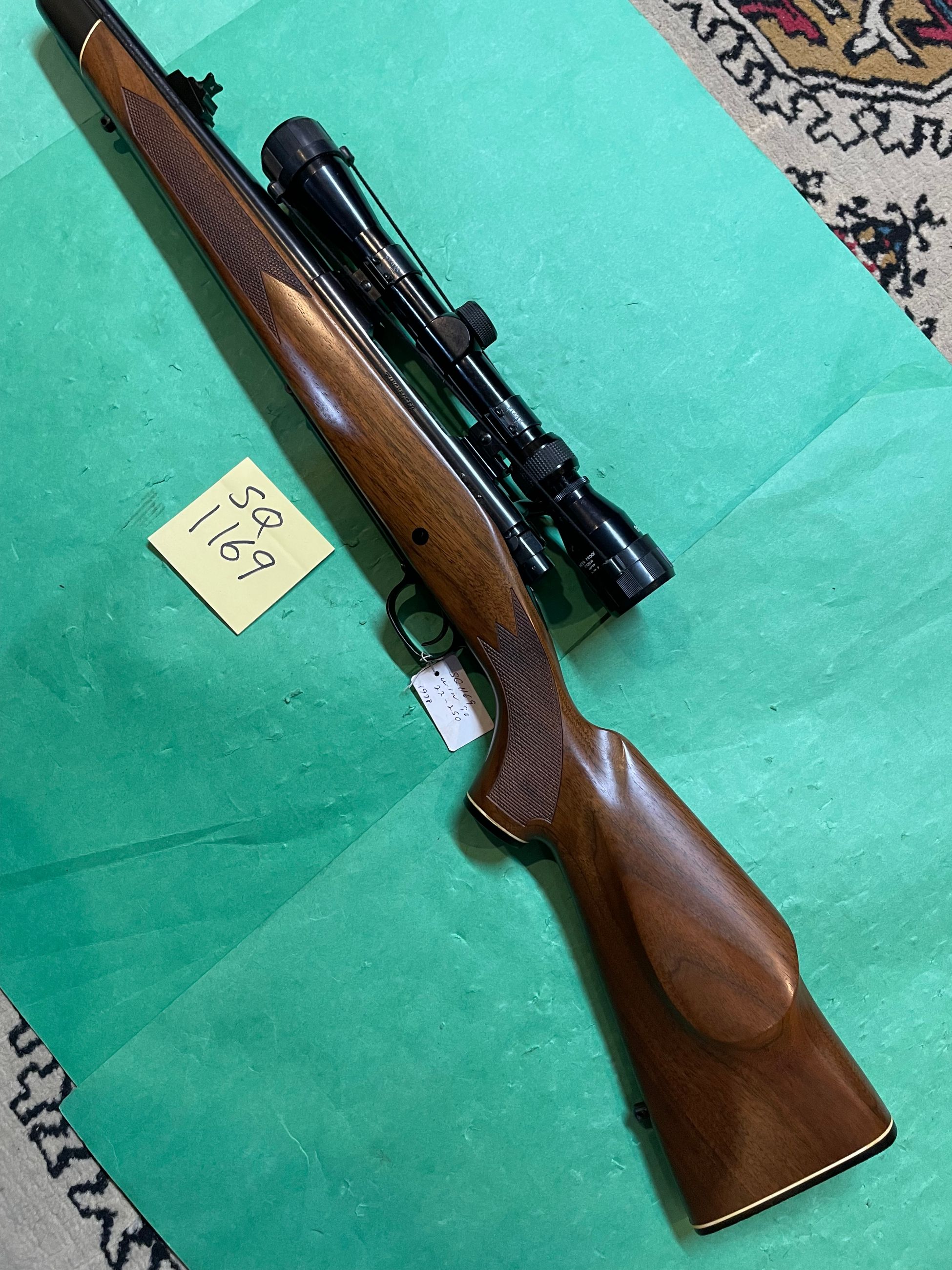 Photo of WINCHESTER 70 22-250  MINTY