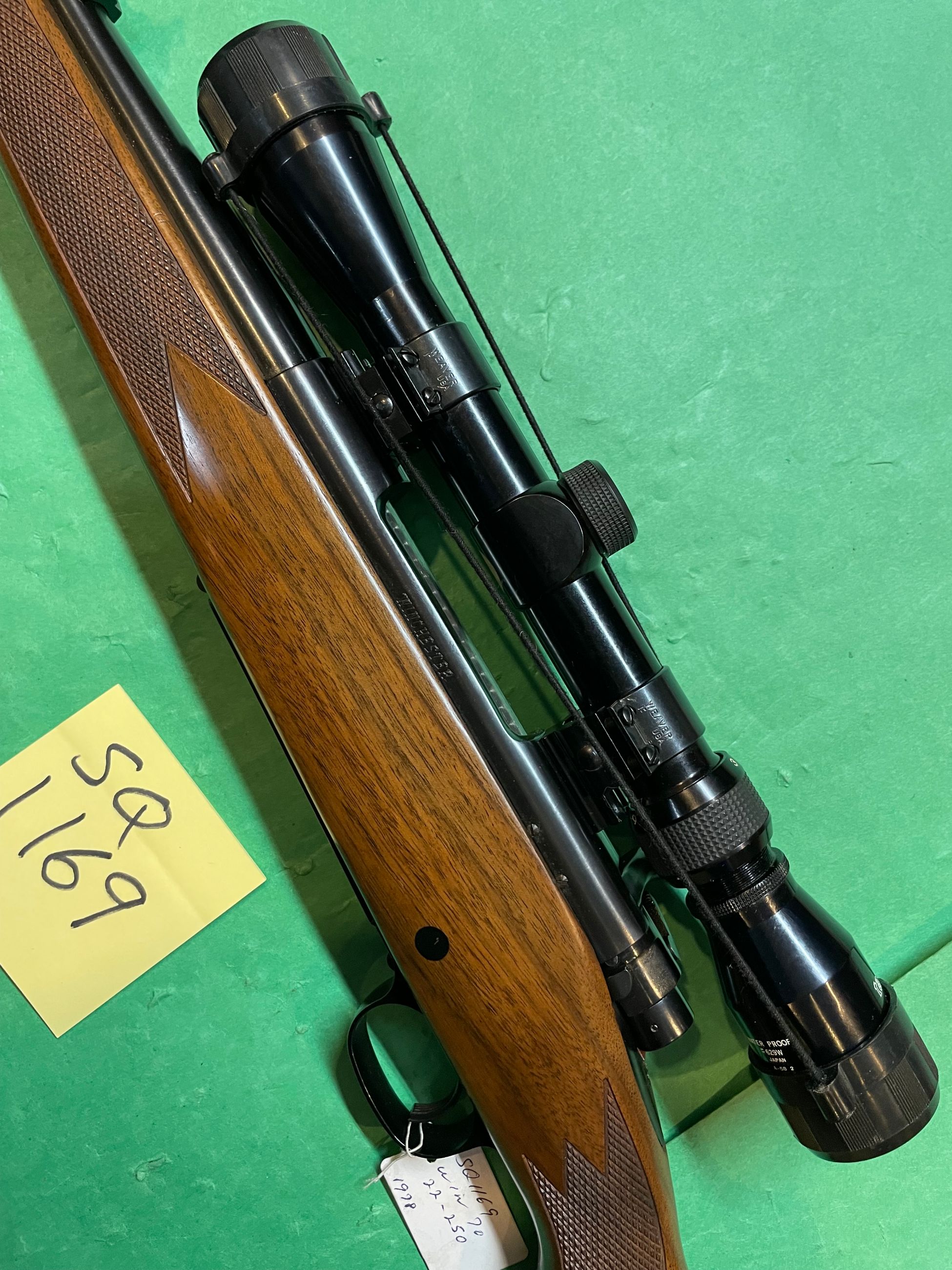 Photo of WINCHESTER 70 22-250  MINTY