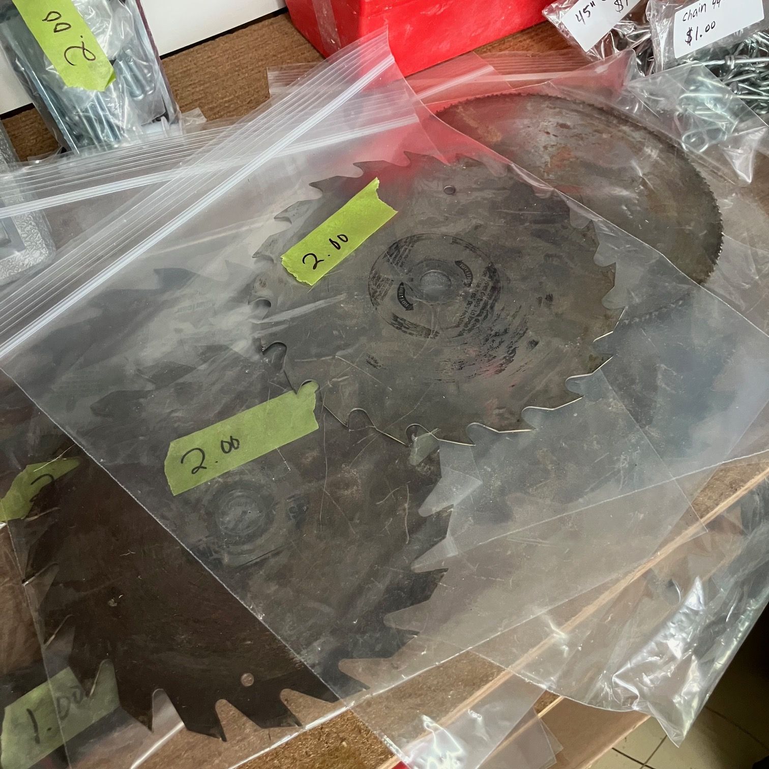 Photo of Saw Blades $2 Carpenter Tool Pouch + Misc Tools Clear Out Garage Sale!