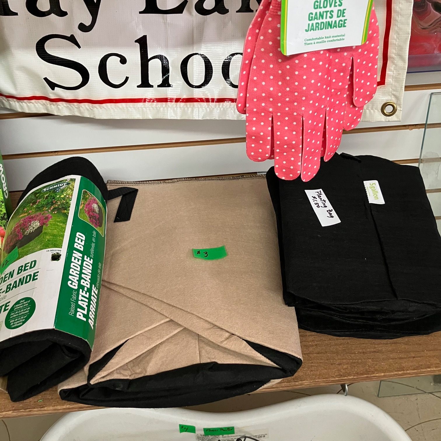 Photo of Gardening PLANT BAGS Seeding Wheel Planting Square PLANT HANGERS Flower Pot + More