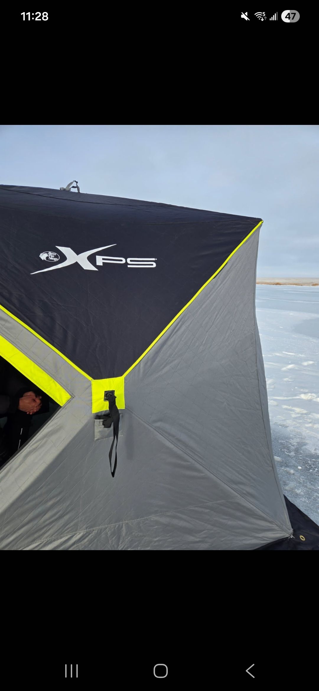 Photo of Ice fishing shelter