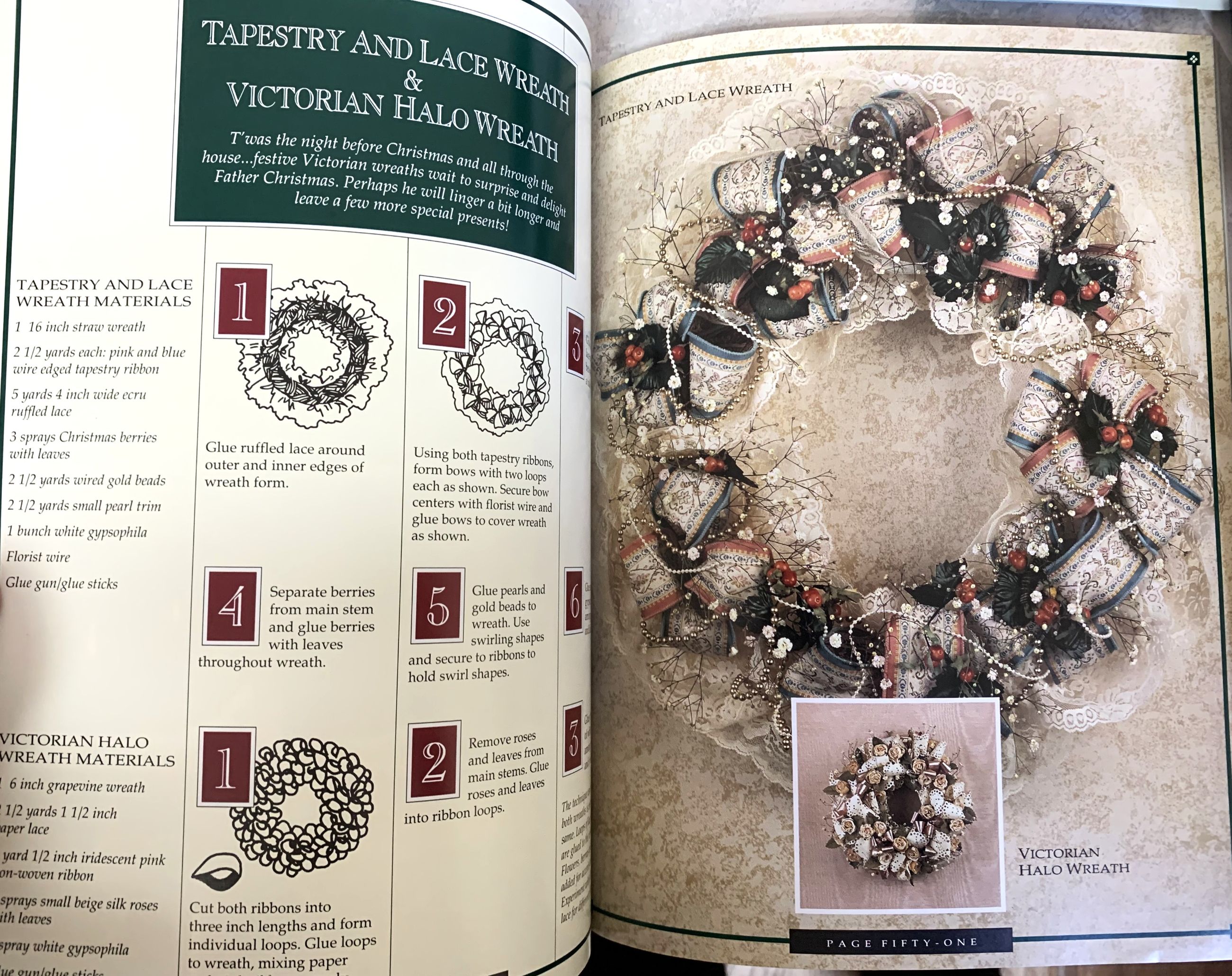 Photo of CRAFT BOOK - THE BEST OF VICTORIAN CHRISTMAS CRAFTS