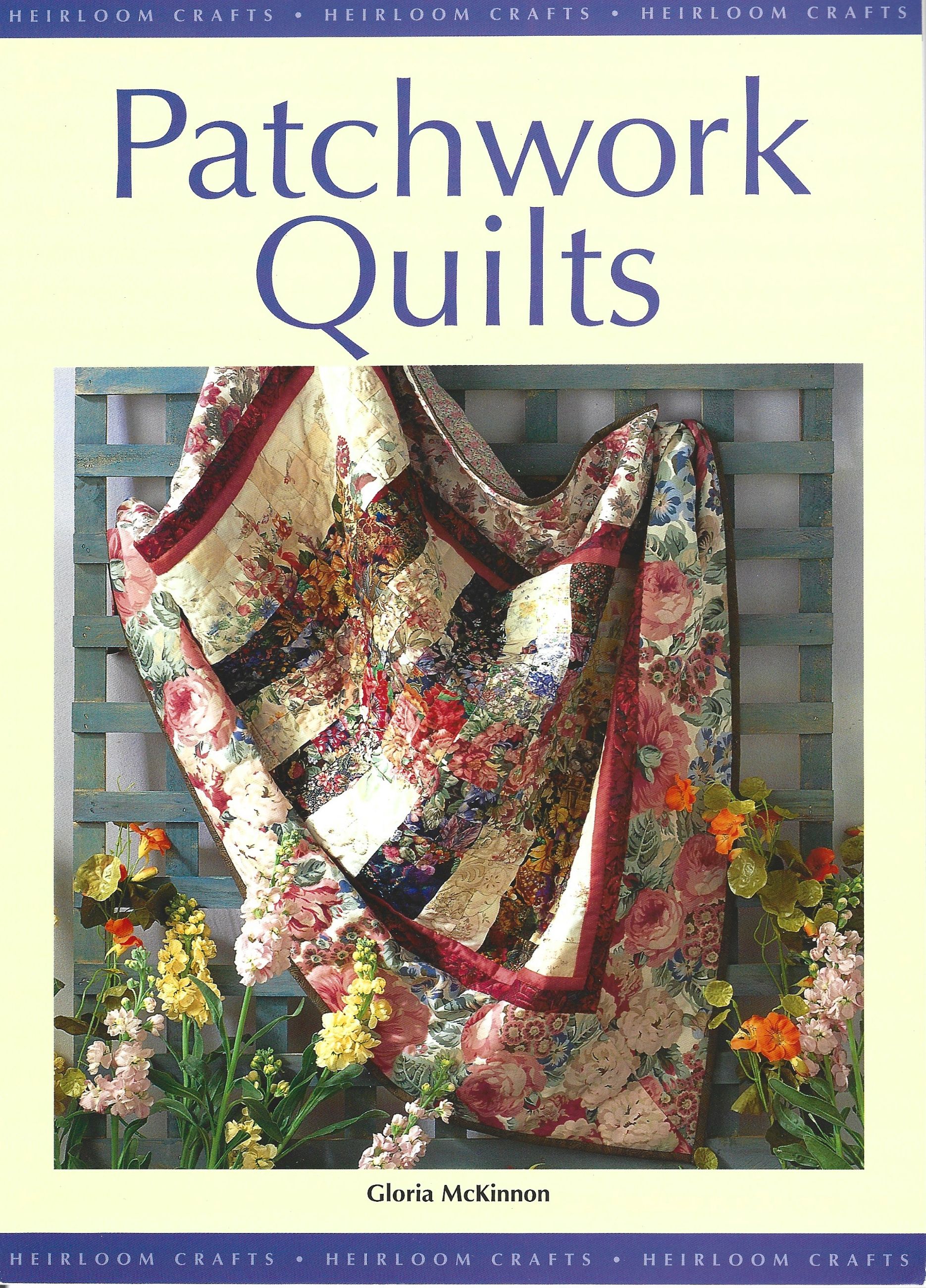 Photo of QUILTING BOOK - PATCHWORK QUILTS by GLORIA McKINNON