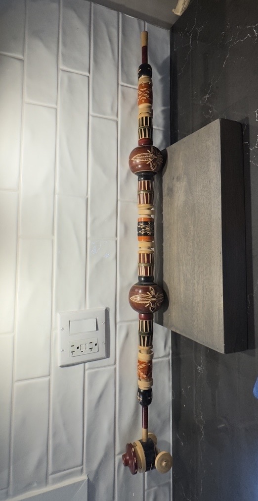 Photo of RARE 41" 1 PPCLI Personalized Bosnian Peace Pipe 1995 - Eric Bailey