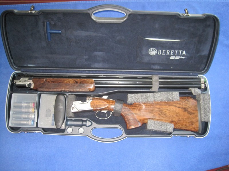 Photo of Beretta 694 Sporting 12GA. B-FAST Over/Under Shotgun.