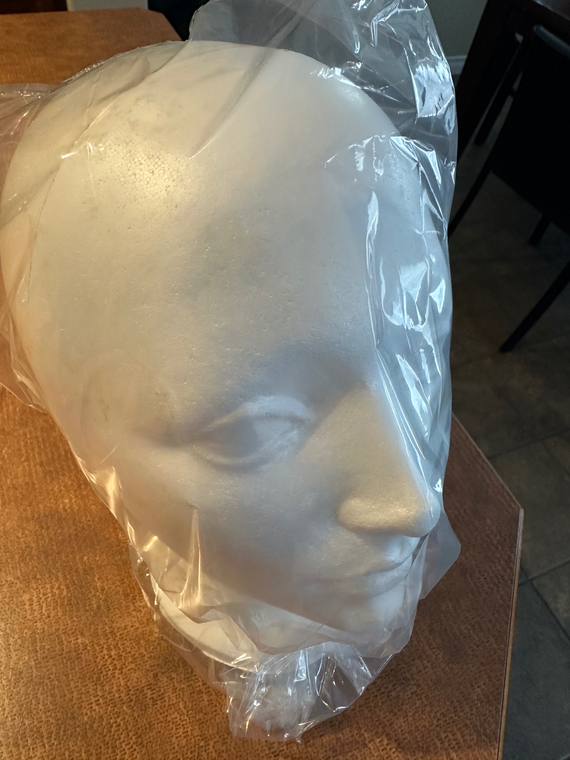 Photo of Brand new Styrofoam mannequin head