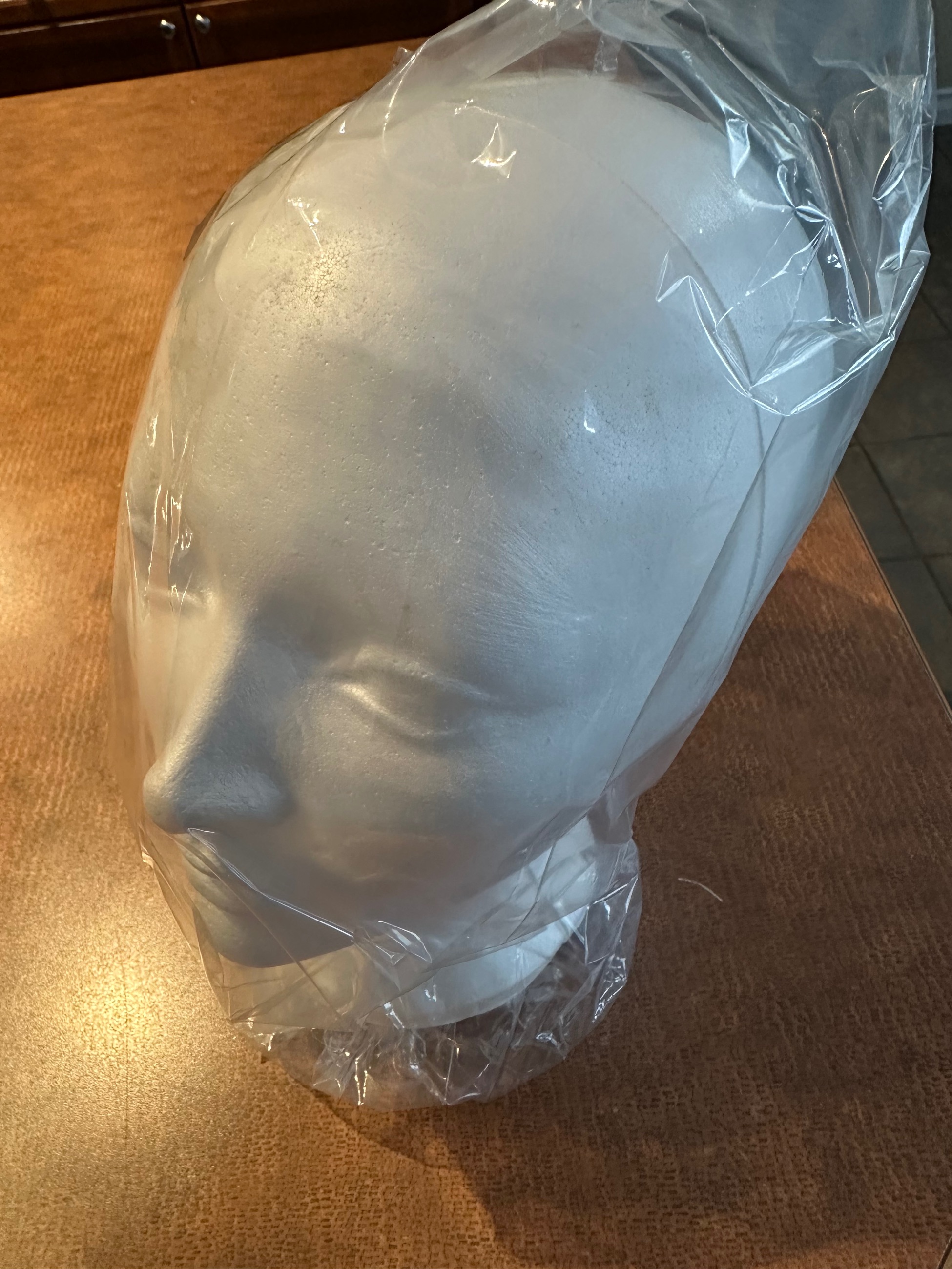 Photo of Brand new Styrofoam mannequin head