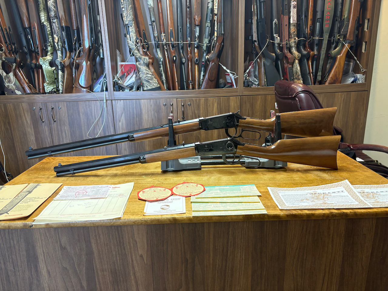 Photo of Winchester Model 94 Canadian Centennial 30-30 Consecutive Set - Low SN's