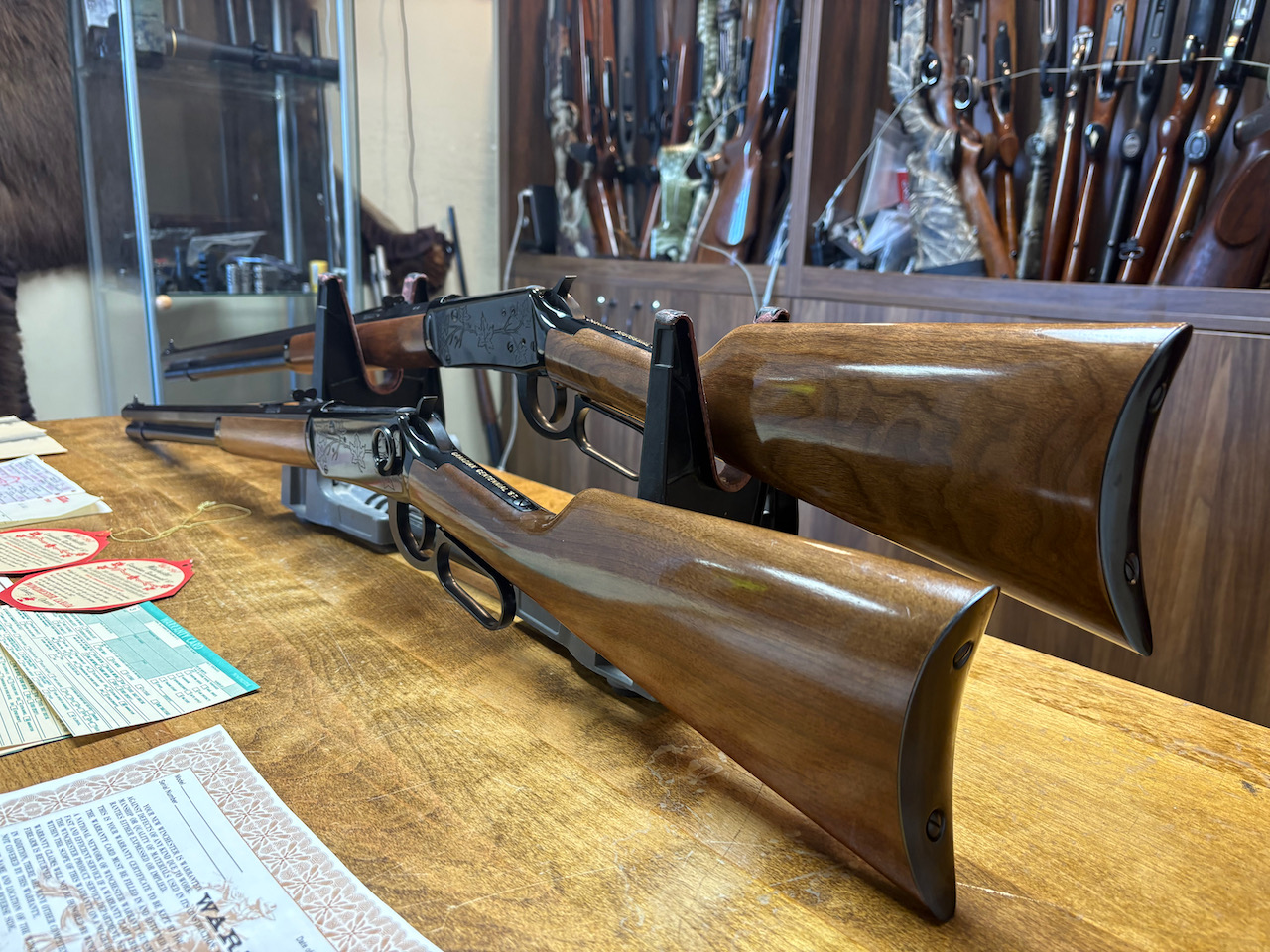 Photo of Winchester Model 94 Canadian Centennial 30-30 Consecutive Set - Low SN's