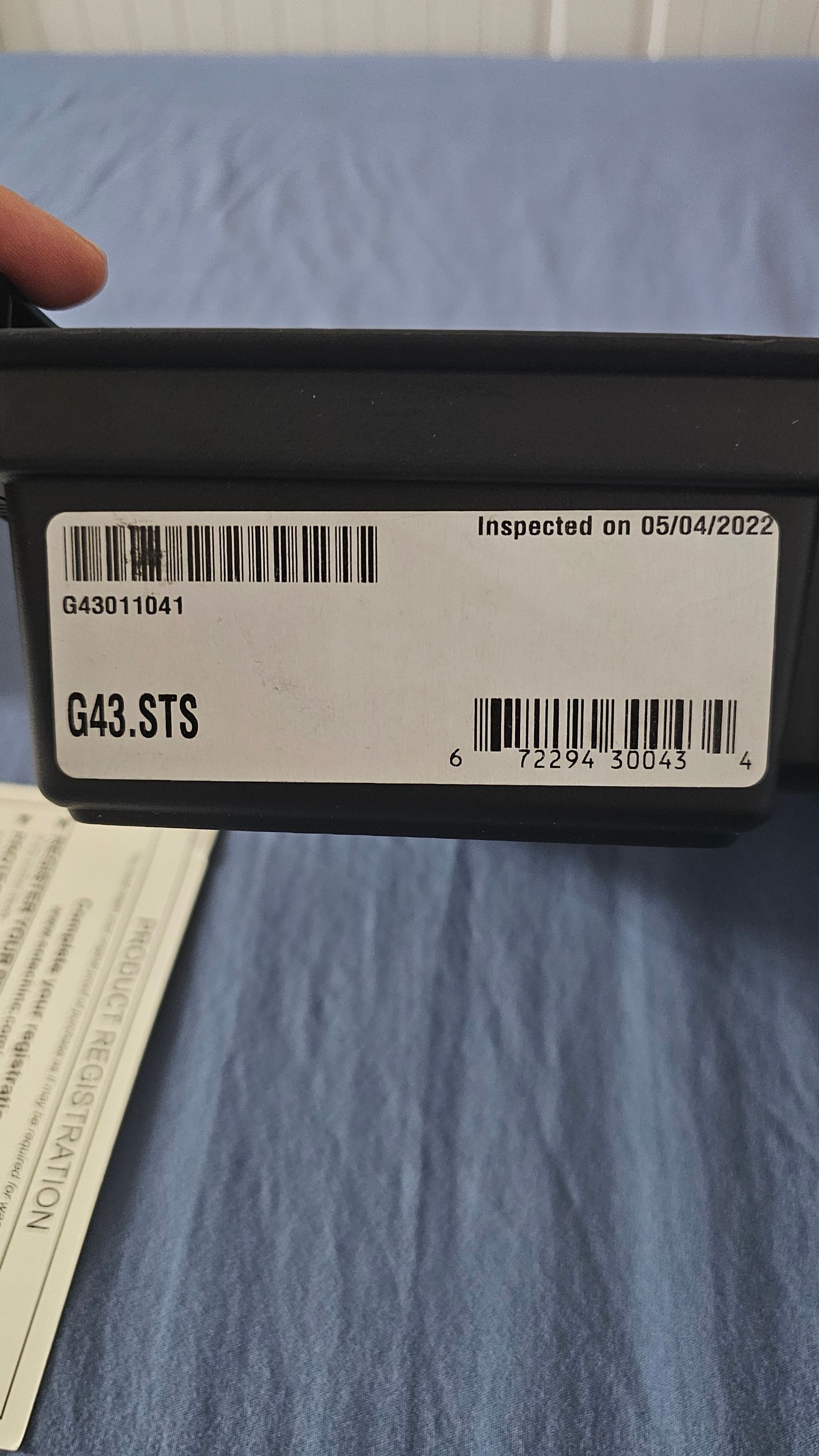 Photo of EOTech G43 Micro 3X Magnifier w/FTS Mount