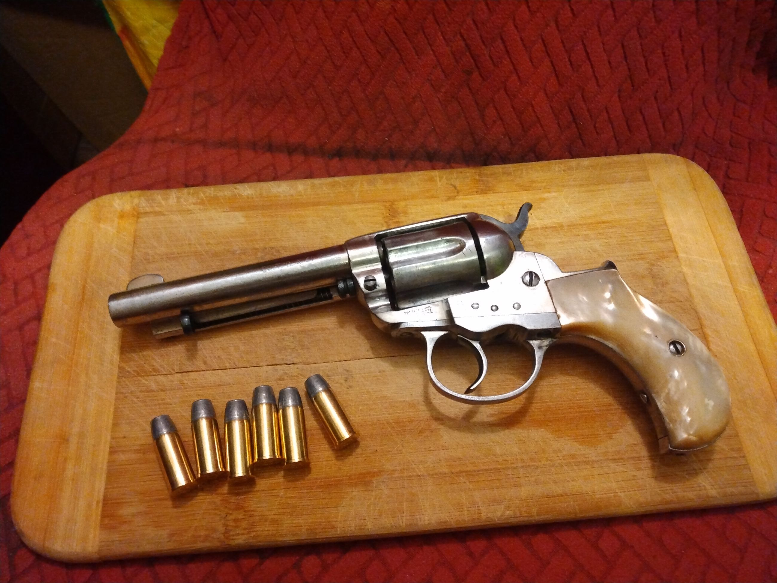 Photo of Antique Colt M1877 "Thunderer" .41 Long Colt Revolver Double Action $3200