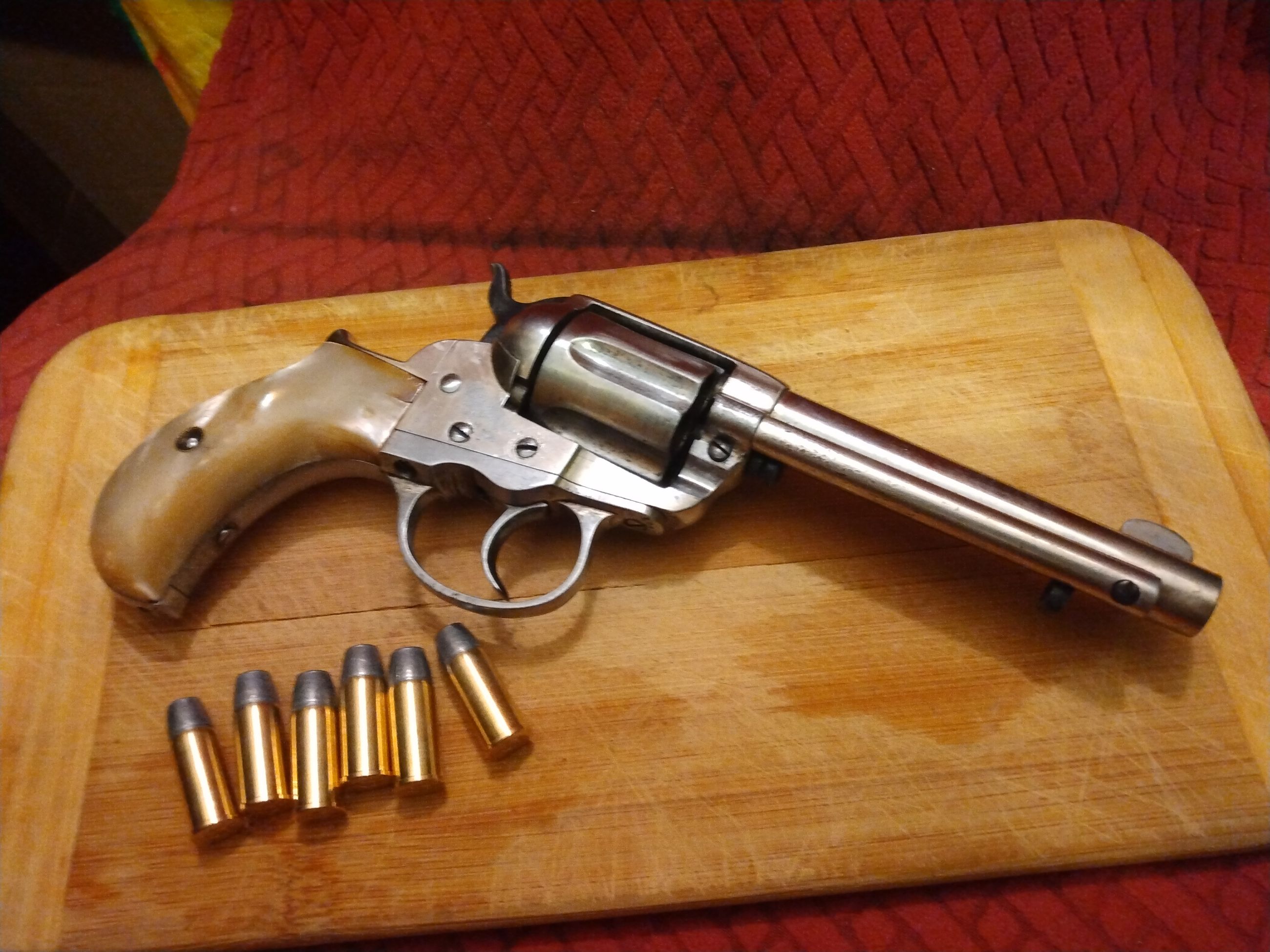 Photo of Antique Colt M1877 "Thunderer" .41 Long Colt Revolver Double Action    $3200