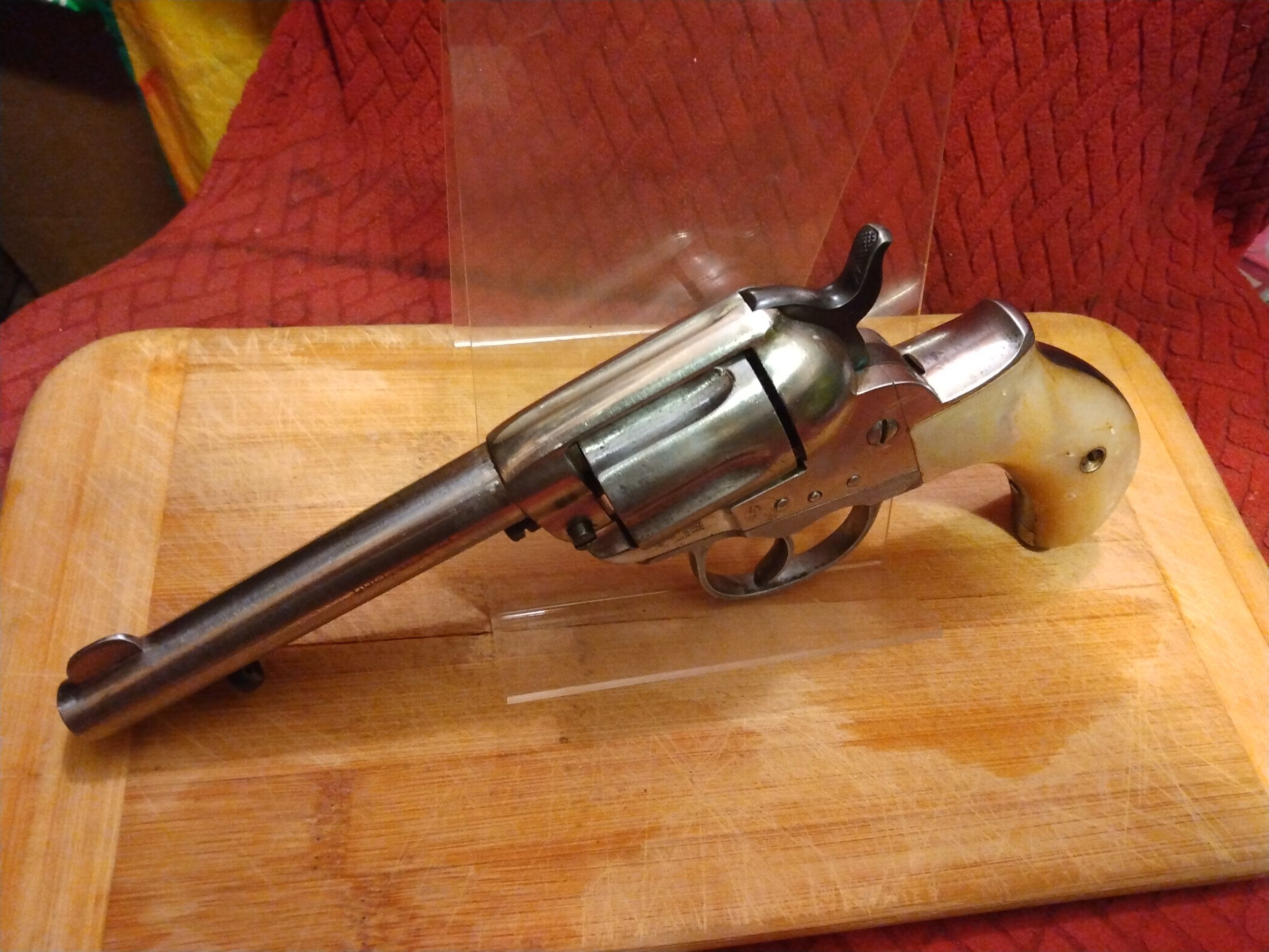 Photo of Antique Colt M1877 "Thunderer" .41 Long Colt Revolver Double Action    $3200