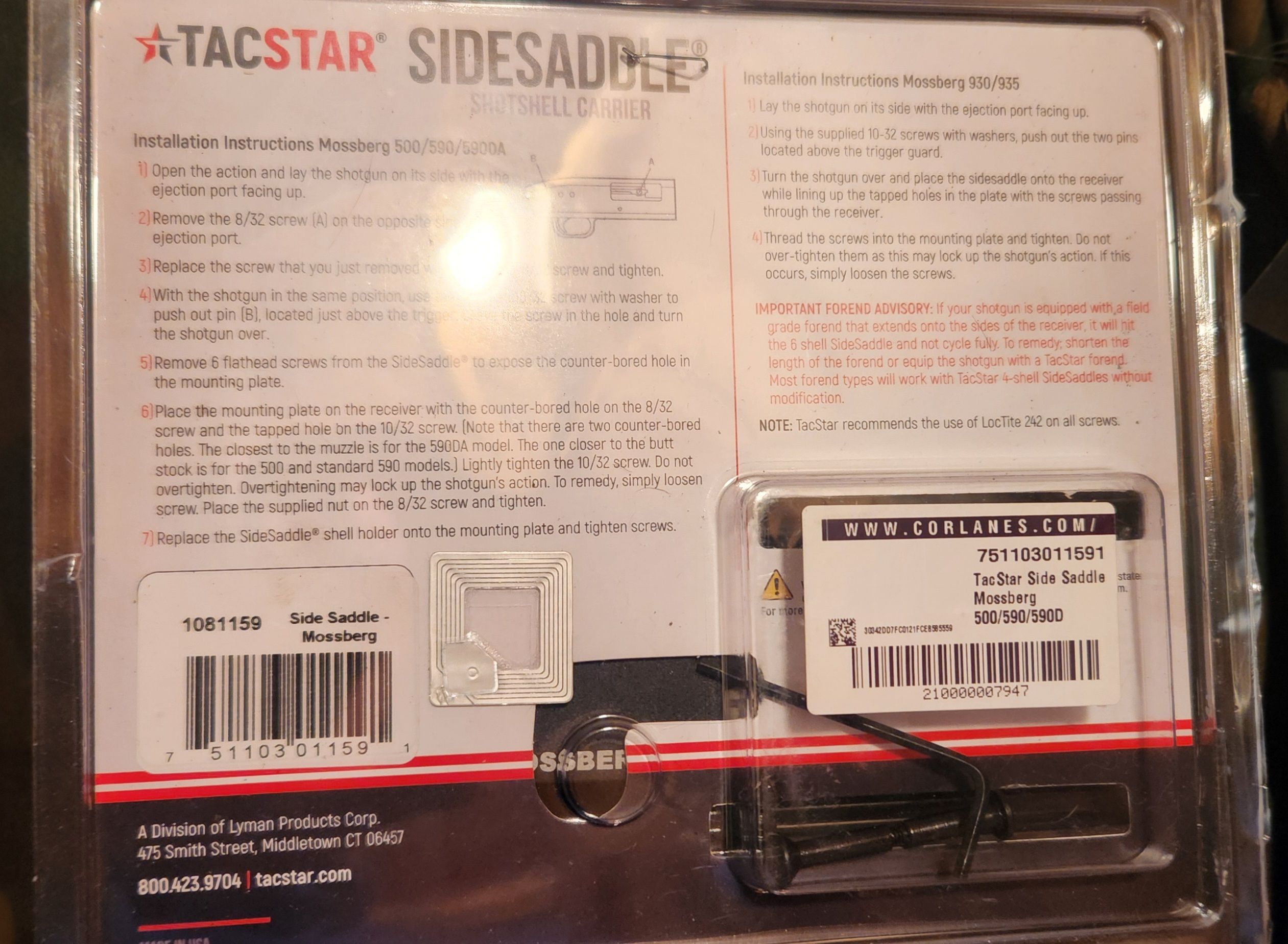 Photo of TacStar Sidesaddle Mossberg 88, 500, 590