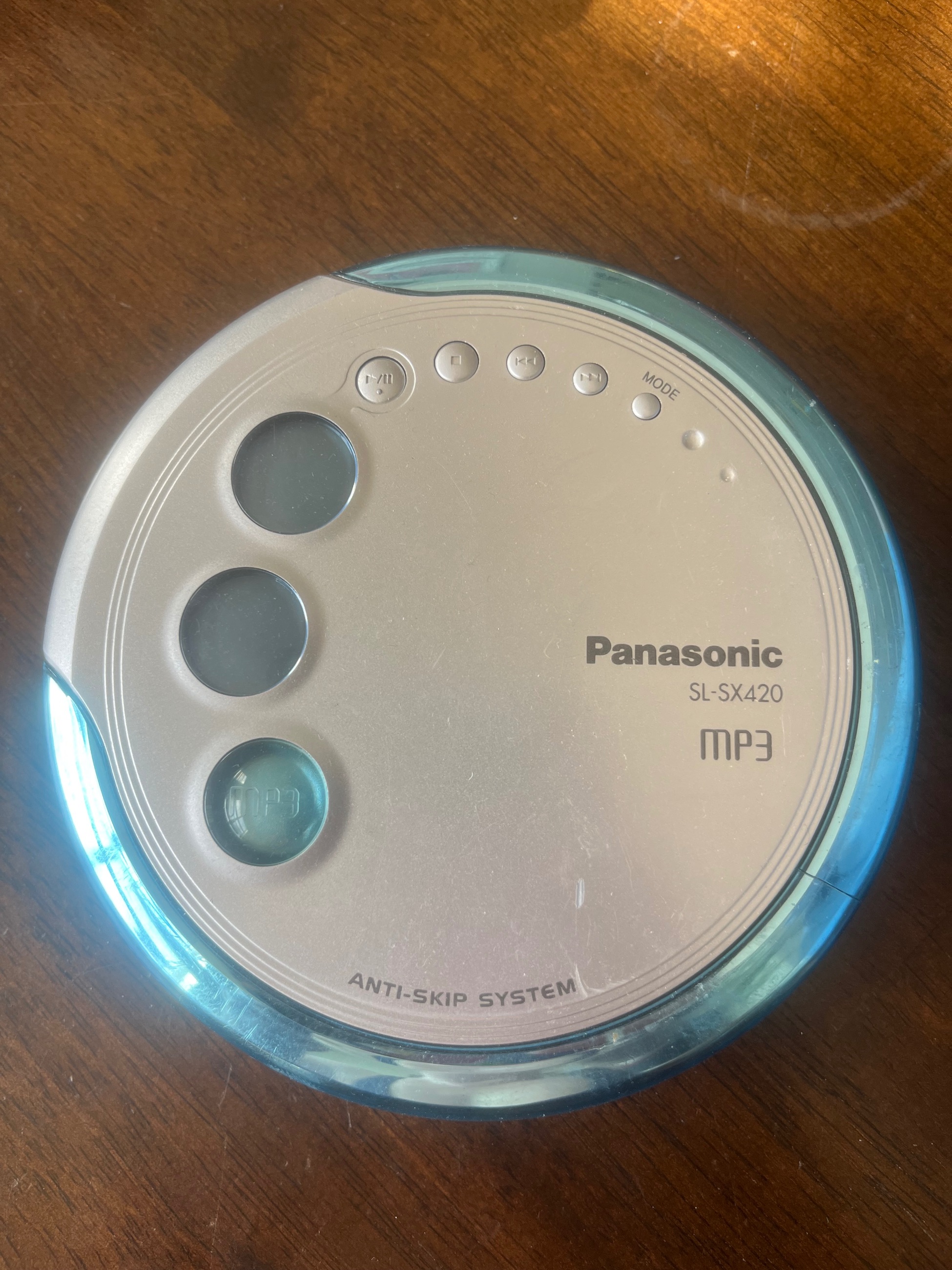 Photo of Panasonic SL-SX420 portable MP3 CD player