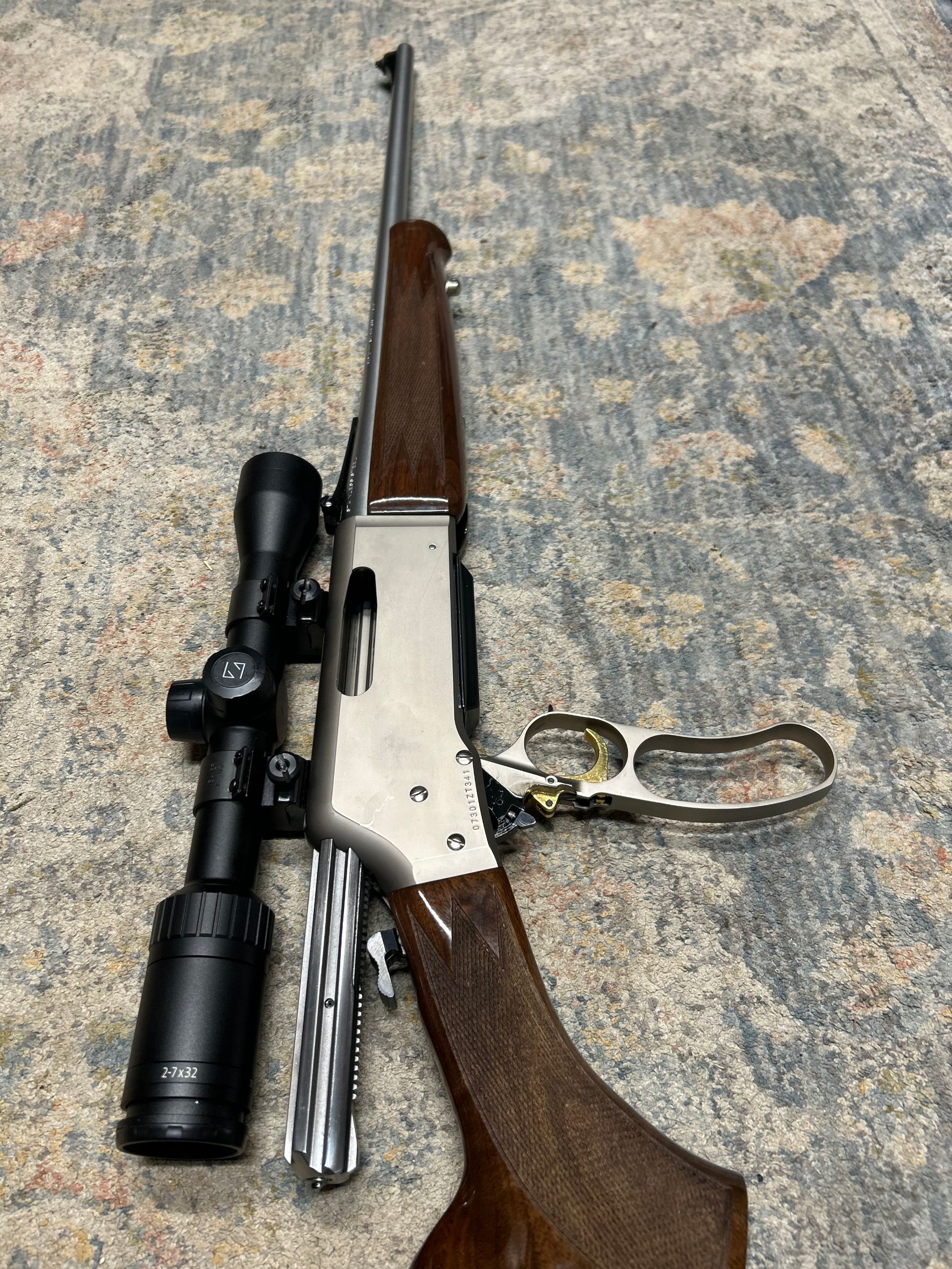 Photo of BROWNING BLR PISTOL GRIP LIGHT WALNUT STAINLESS 308WIN/SCOPE ZEISS/**2100SHIPPED