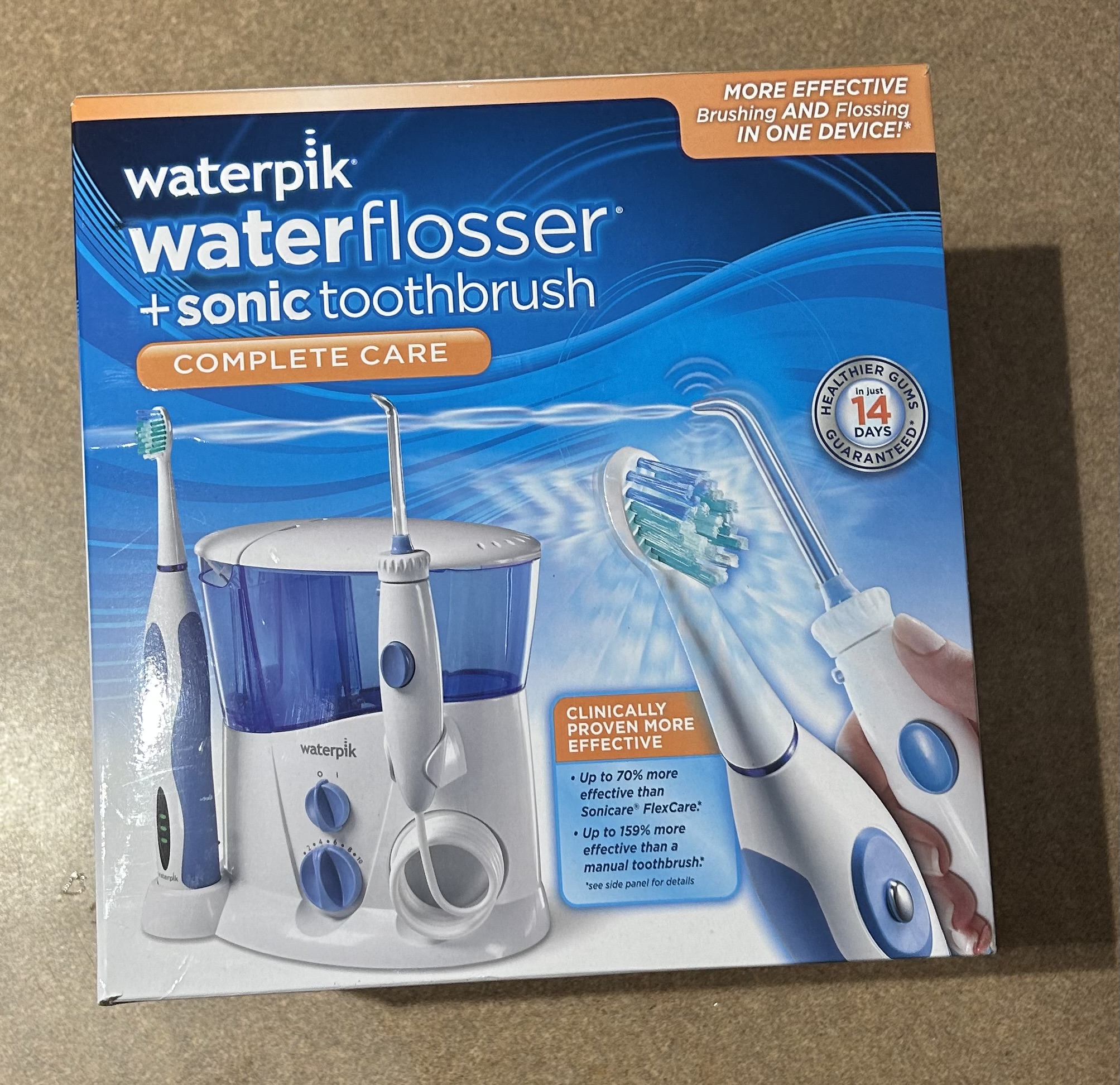 Photo of WATERPIK WATER FLOSSER + SONIC TOOTHBRUSH 