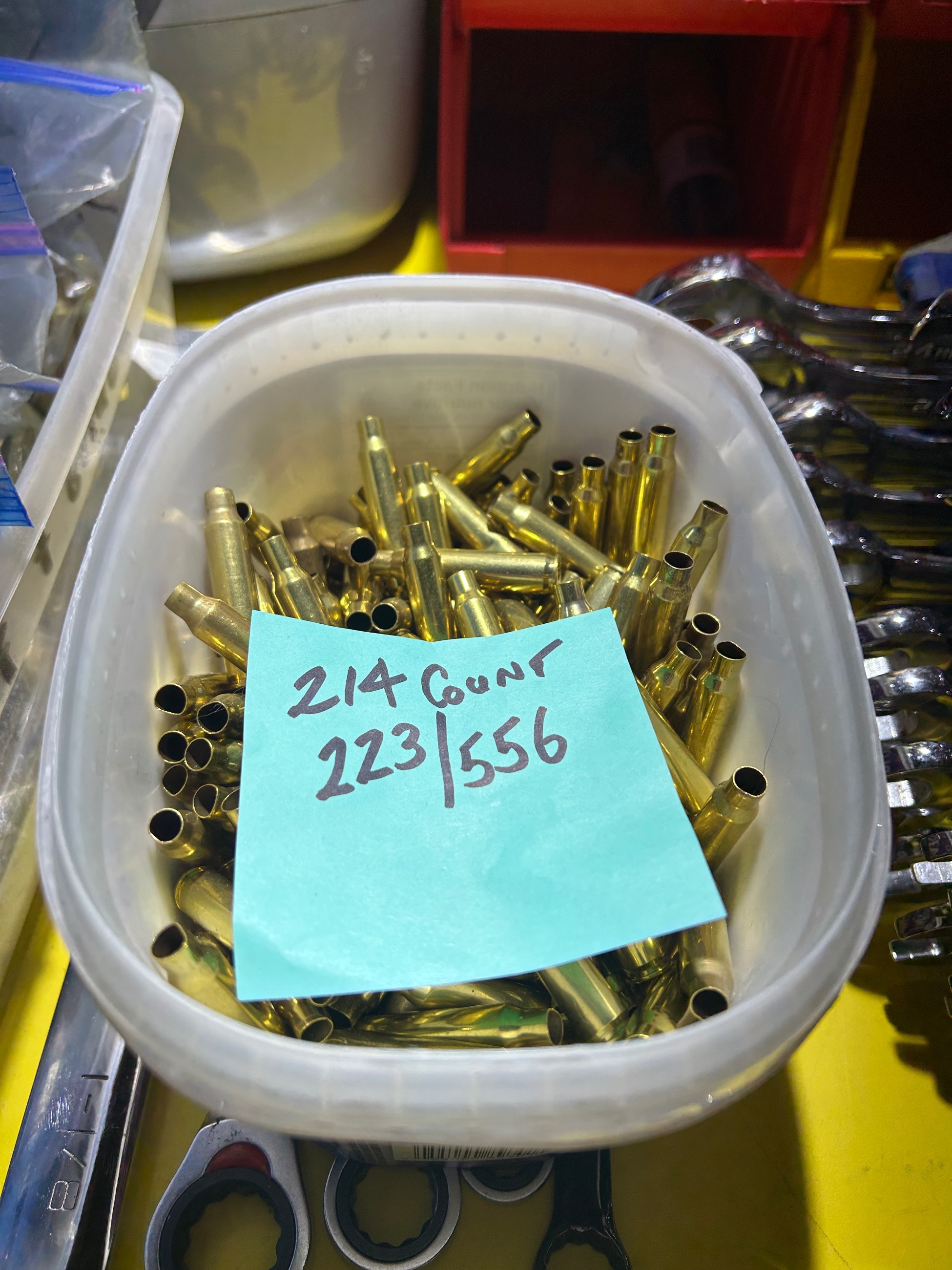 Photo of 223/556 ONCE FIRED BRASS