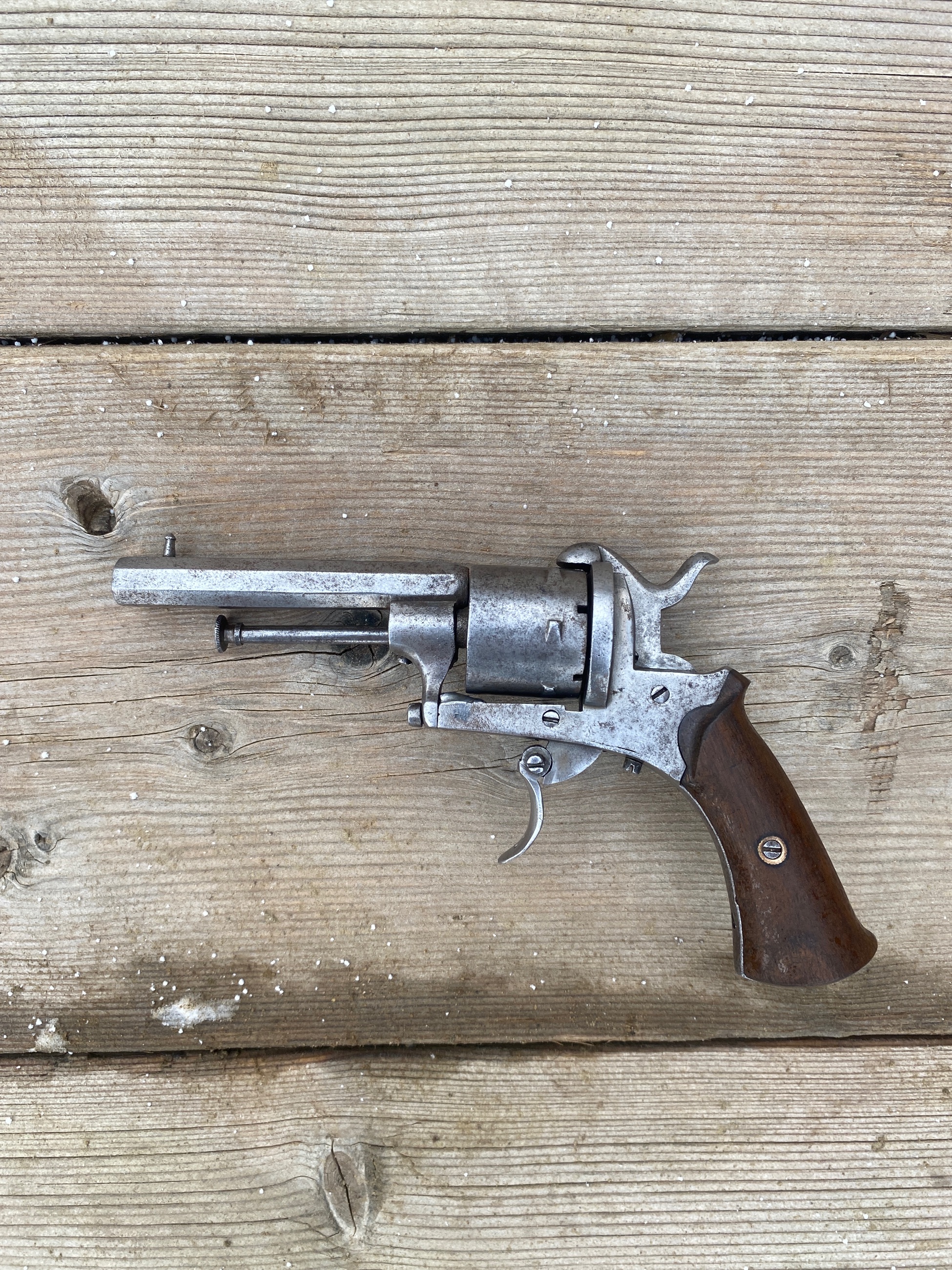 Photo of Antique 7mm Revolver