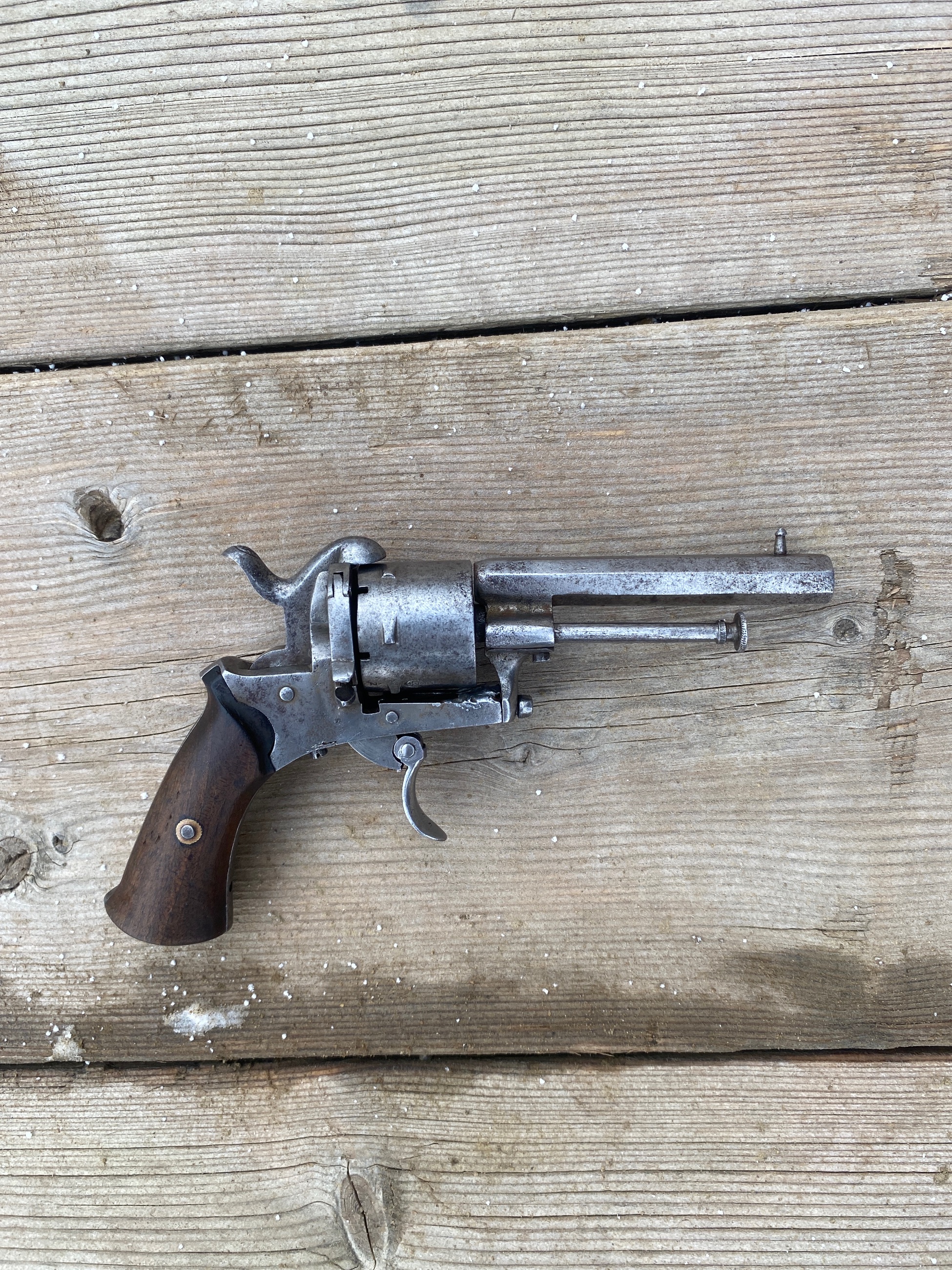 Photo of Antique 7mm Revolver