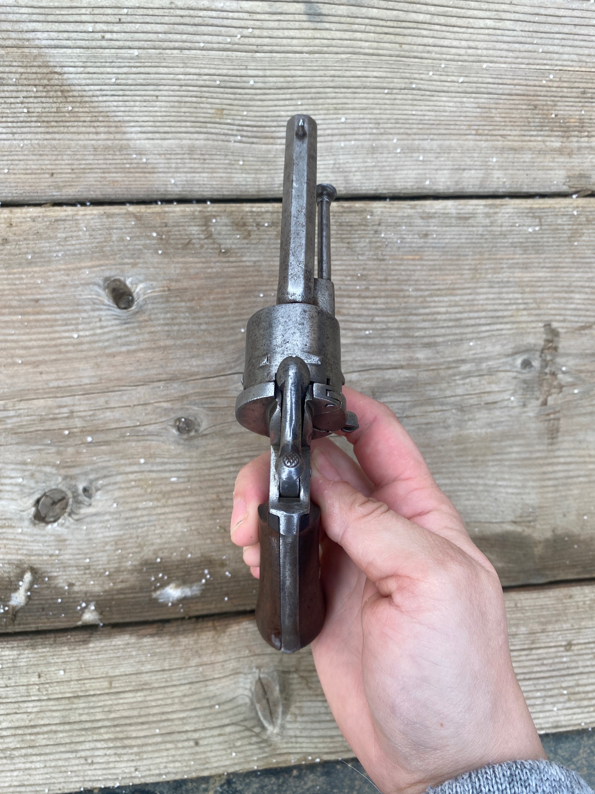 Photo of Antique 7mm Revolver