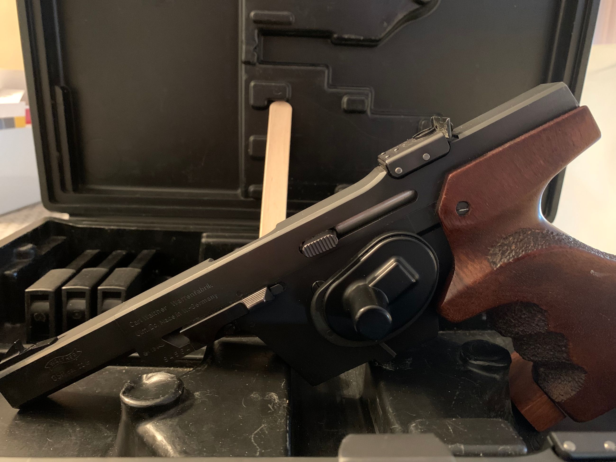 Photo of WALTHER 22lr./.32 TARGET PISTOL...PRISTINE CONDITION