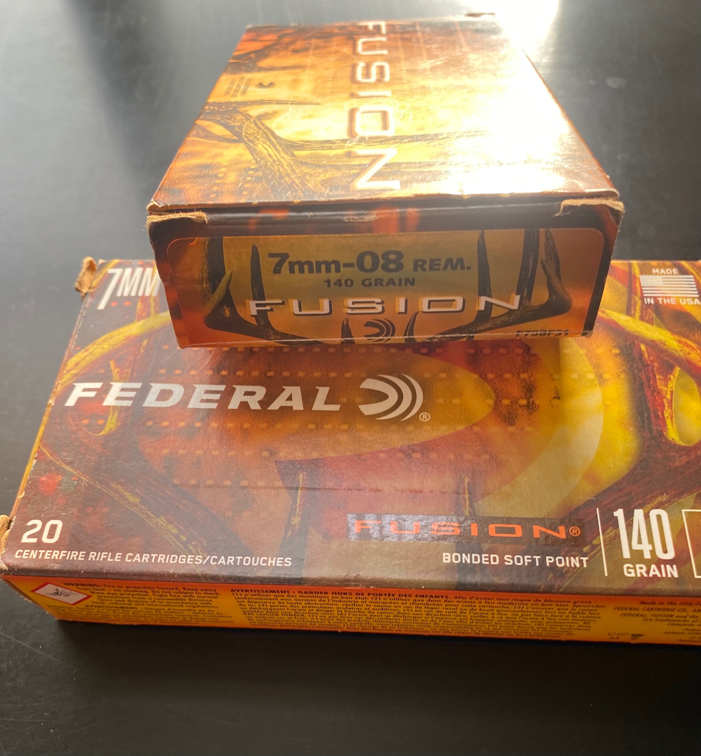 Photo of 7-08 ammunition 