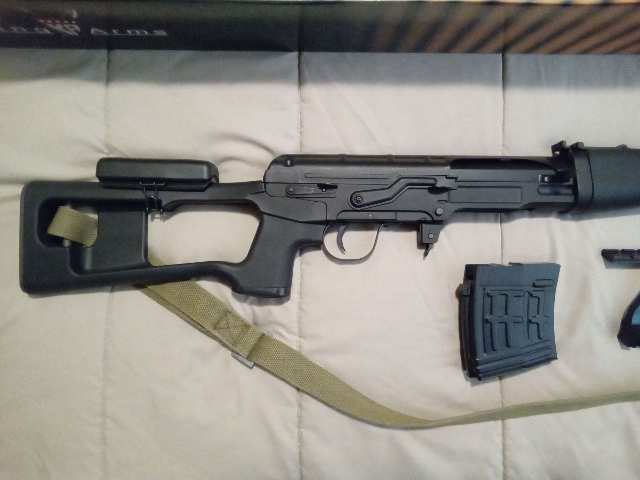 Photo of Airsoft King Arms SVD Sniper Rifle Ultra Grade AEG - New