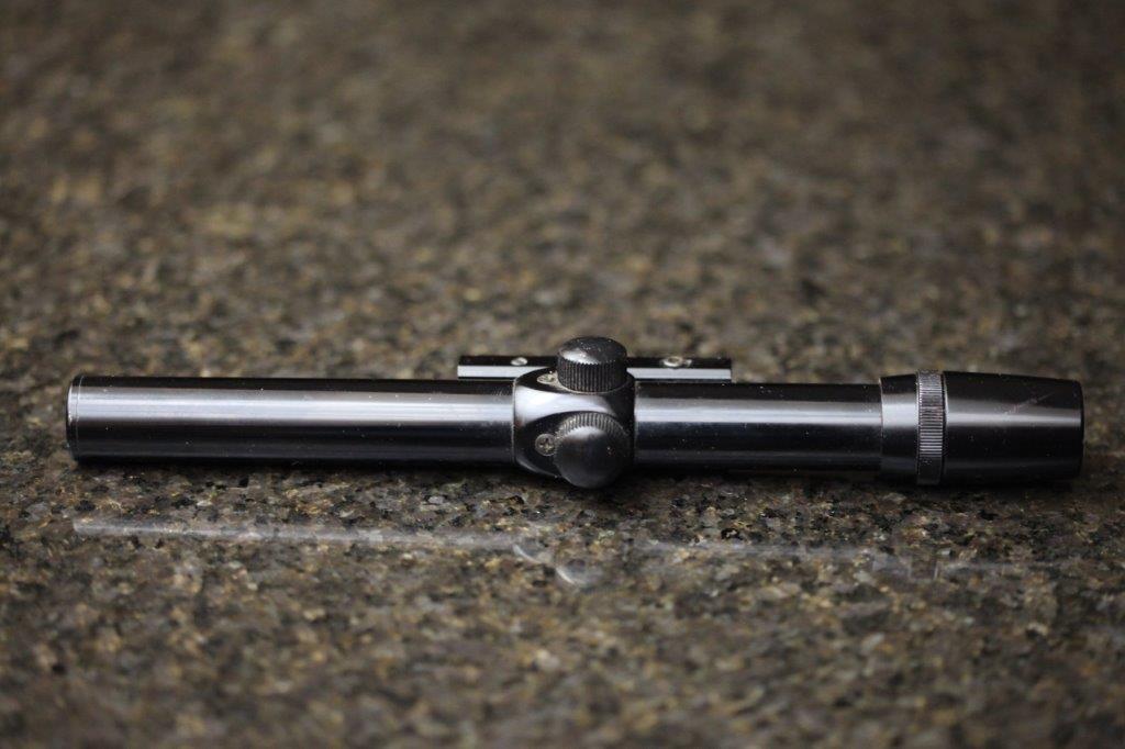 Photo of Bushnell 4x - Custom 22 Reifle Scope with Integral RF DoveTail Rail