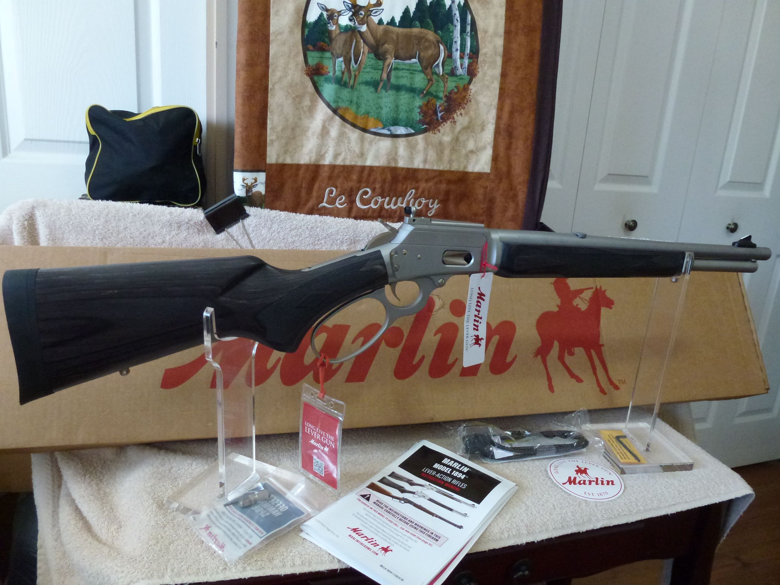 Photo of ***NEW**UNFIRED***MARLIN model1894 44mag TRAPPER**RUGER MADE***