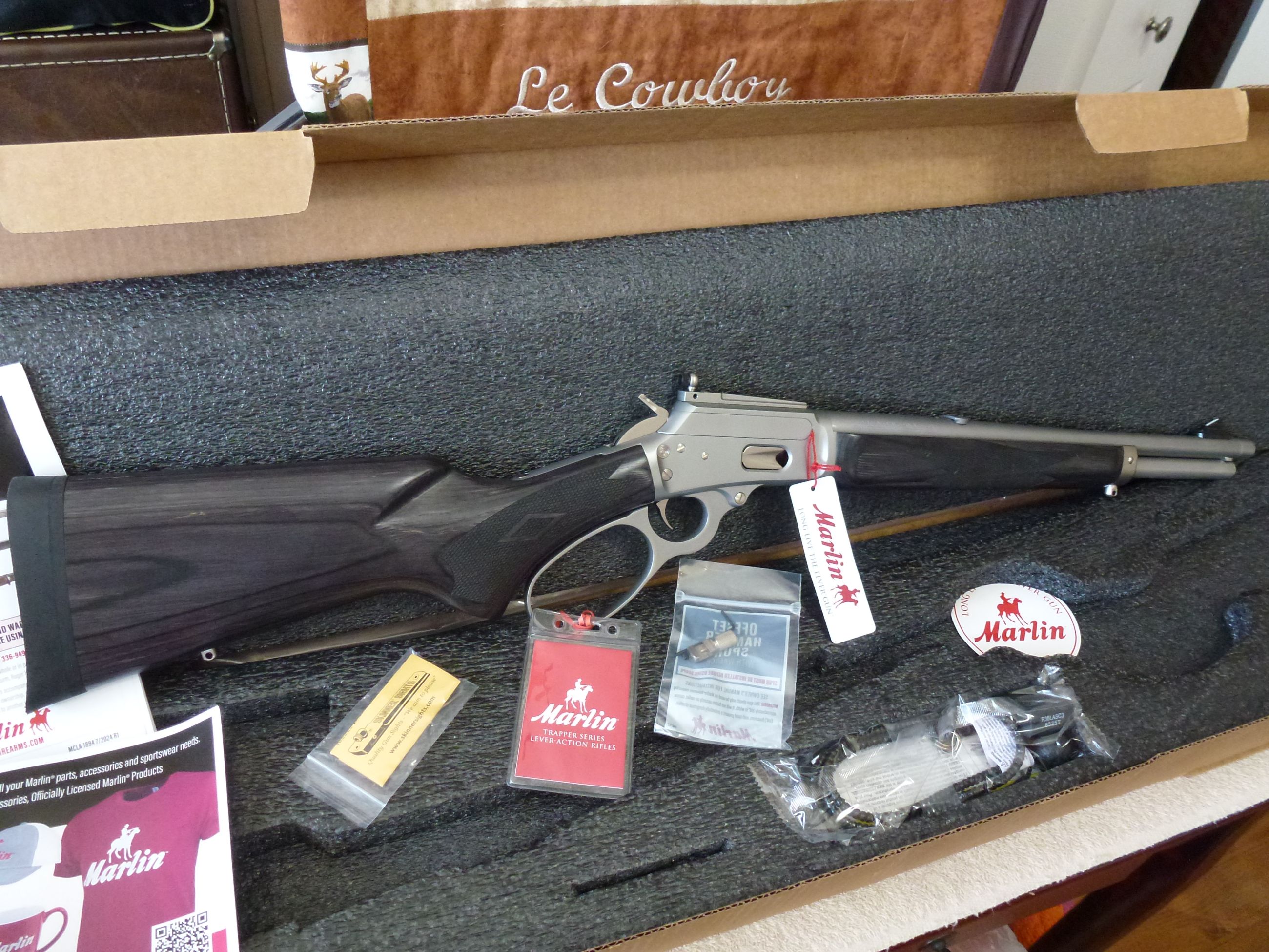 Photo of ***NEW**UNFIRED***MARLIN model1894 44mag TRAPPER**RUGER MADE***