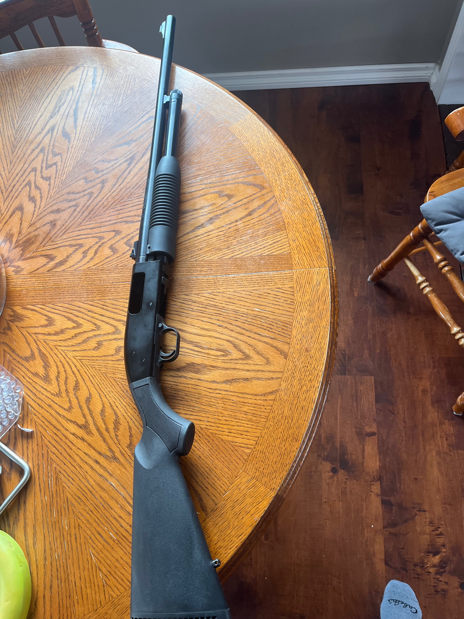 Photo of Mossberg maverick smooth bore slug gun