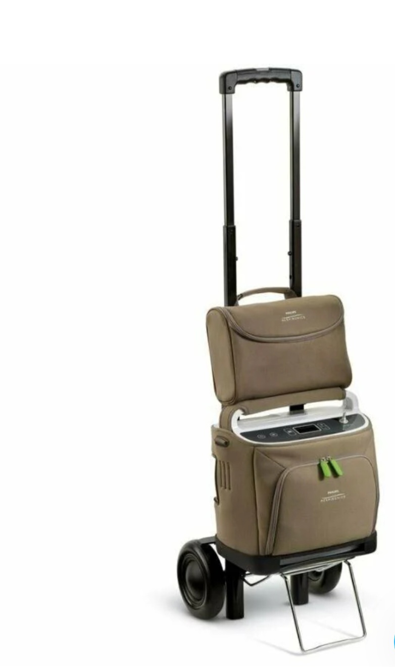 Photo of Rezmed portable oxygen concentrator 