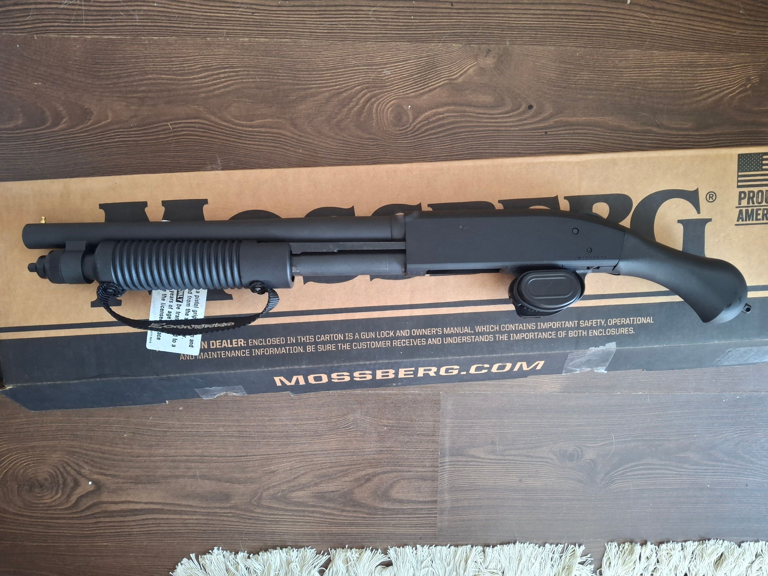 Photo of Mossberg 590 Shockwave 14" 12GA shotgun NEW in box