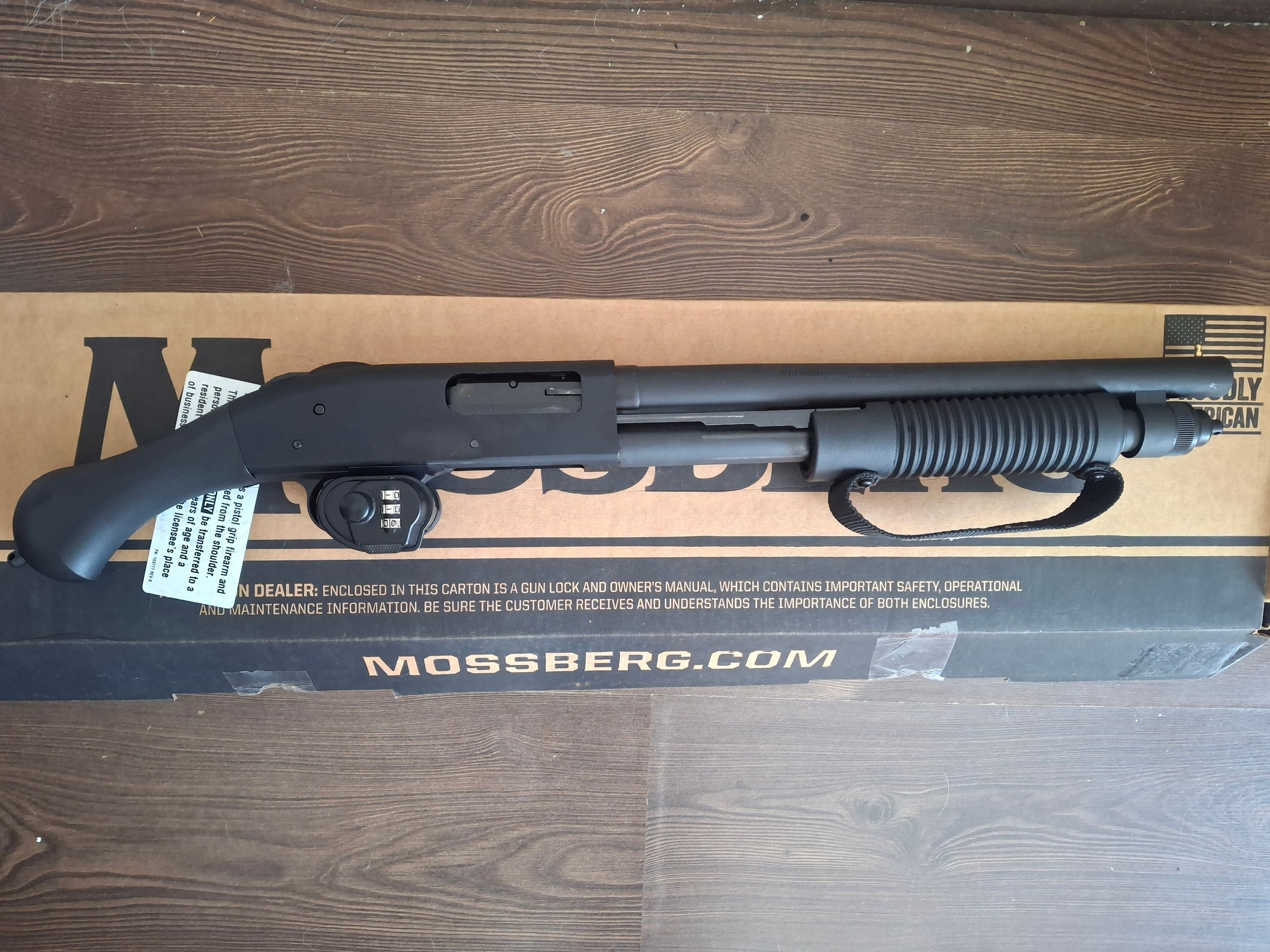 Photo of Mossberg 590 Shockwave 14" 12GA shotgun NEW in box