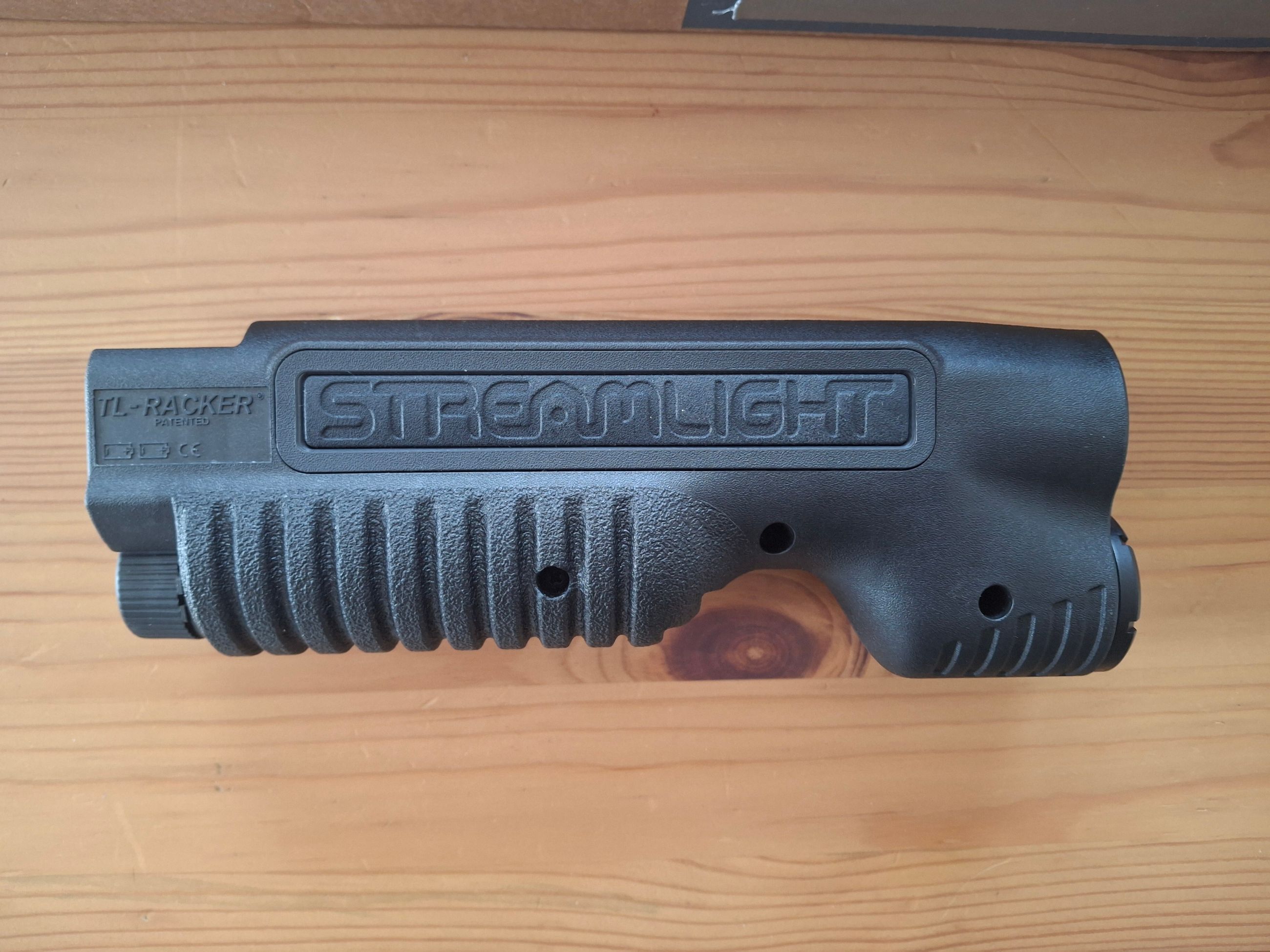 Photo of Streamlight TL Racker for Mossberg 500 and 590 tactical flashlight