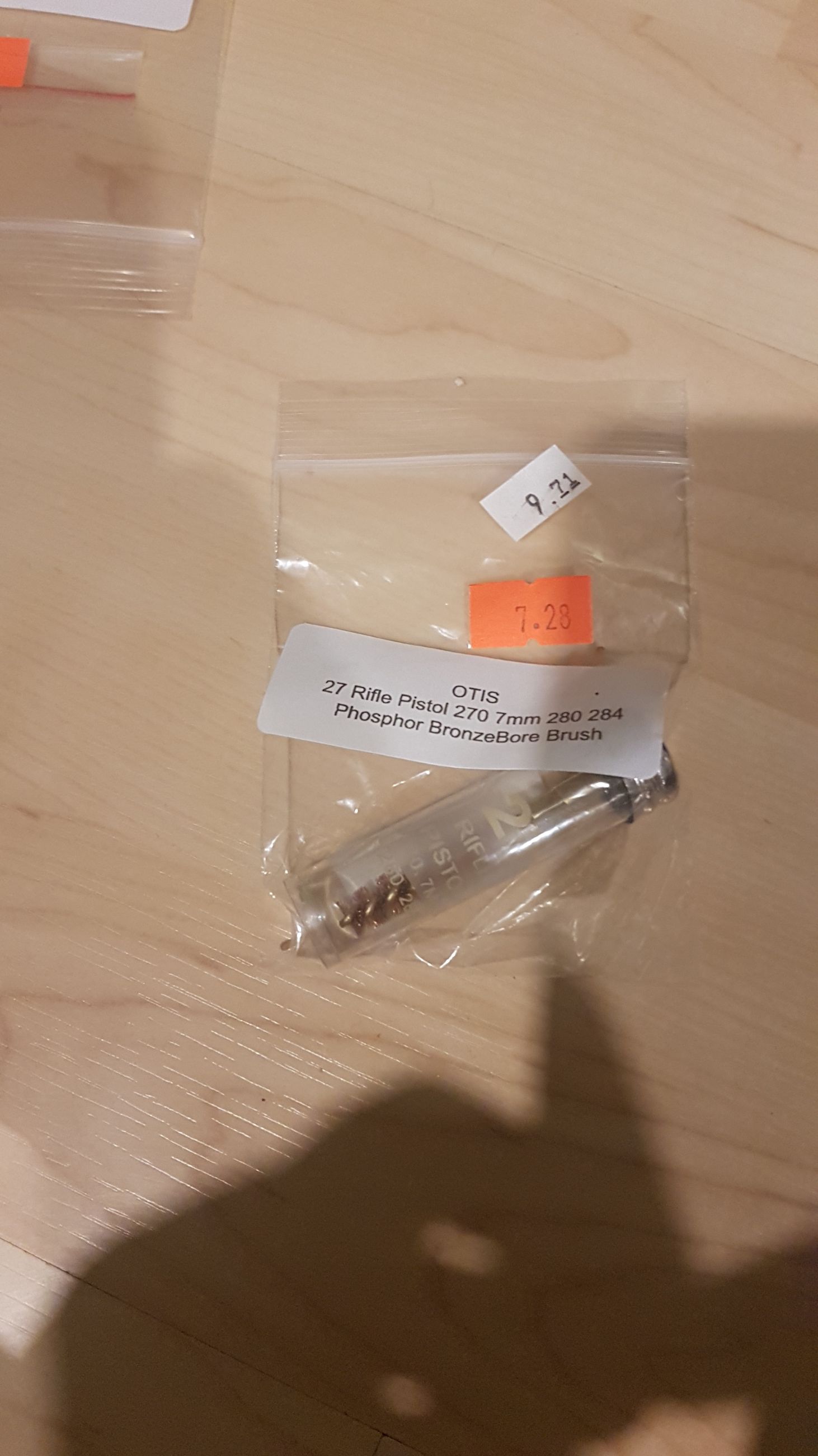 Photo of New OTIS 27 Rifle/Pistol .270/7mm/.280/.284 Phosphor Bronze Bore Brush ( mellonRSCA)