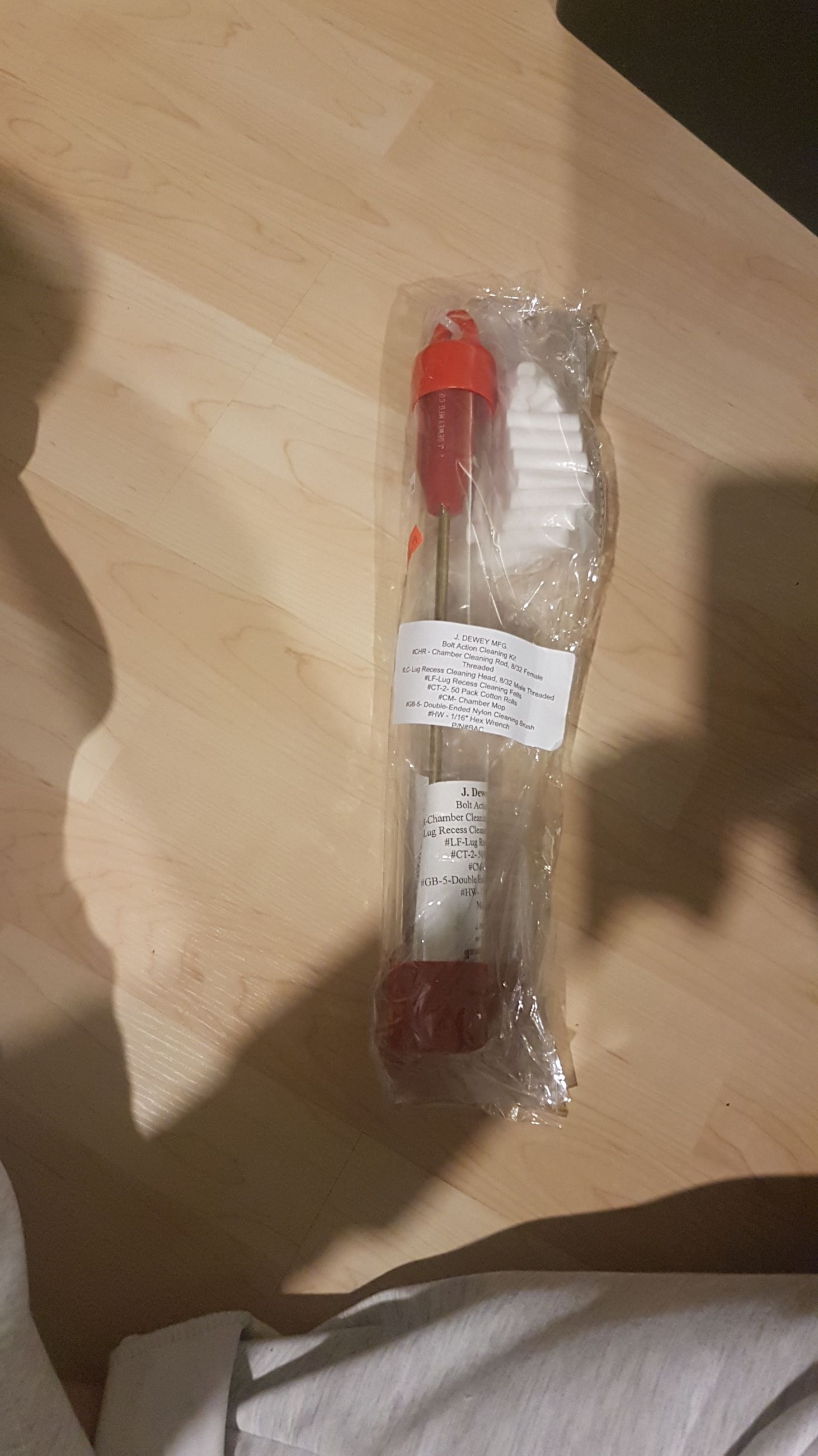 Photo of New J.Dewey mfg. BOLT ACTION Cleaning Kit ( mellonRSCA)